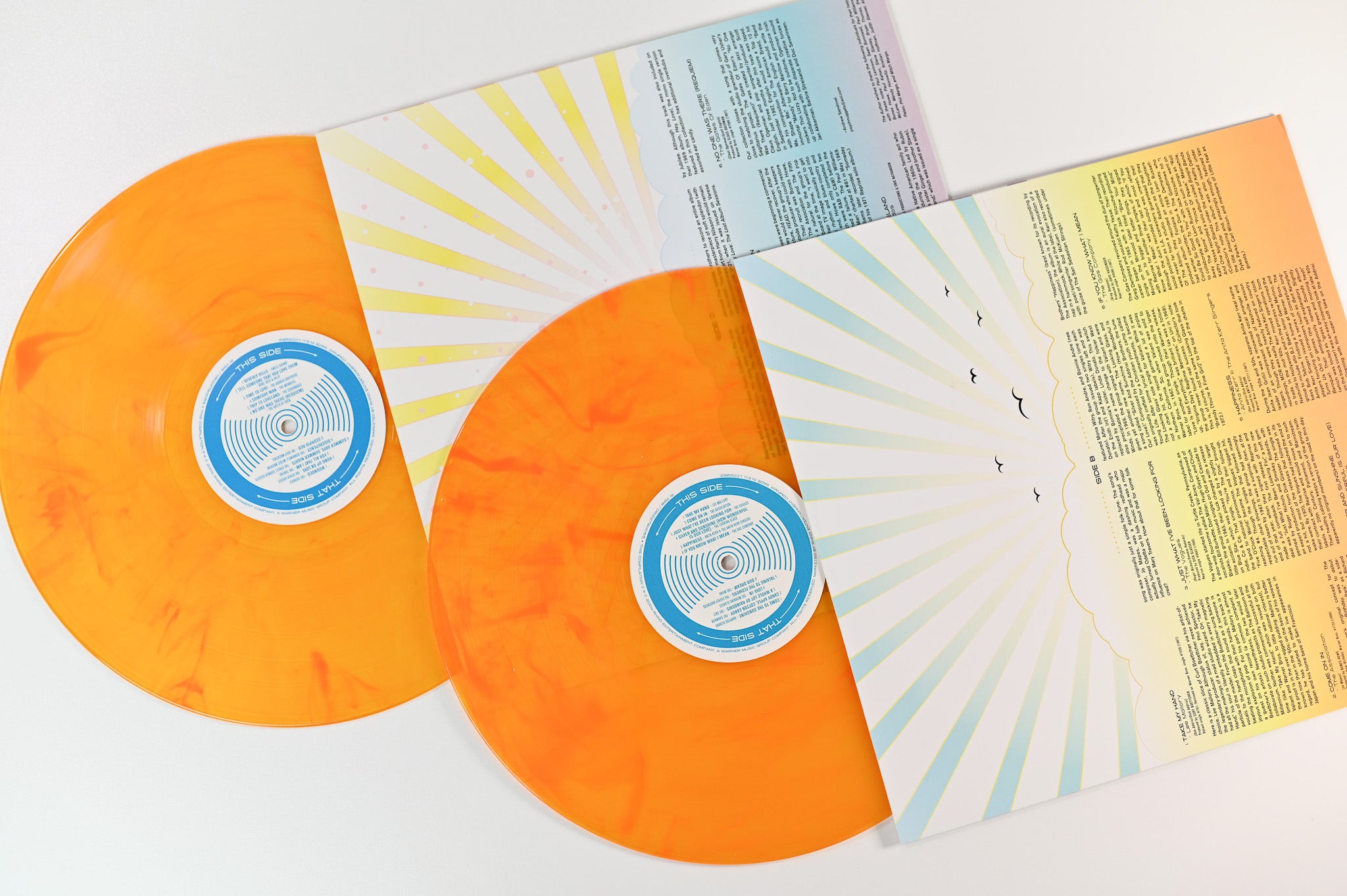 Various - Come To The Sunshine: Soft Pop Nuggets From The WEA Vaults on Rhino RSD 2017 Ltd Orange/Yellow Swirl