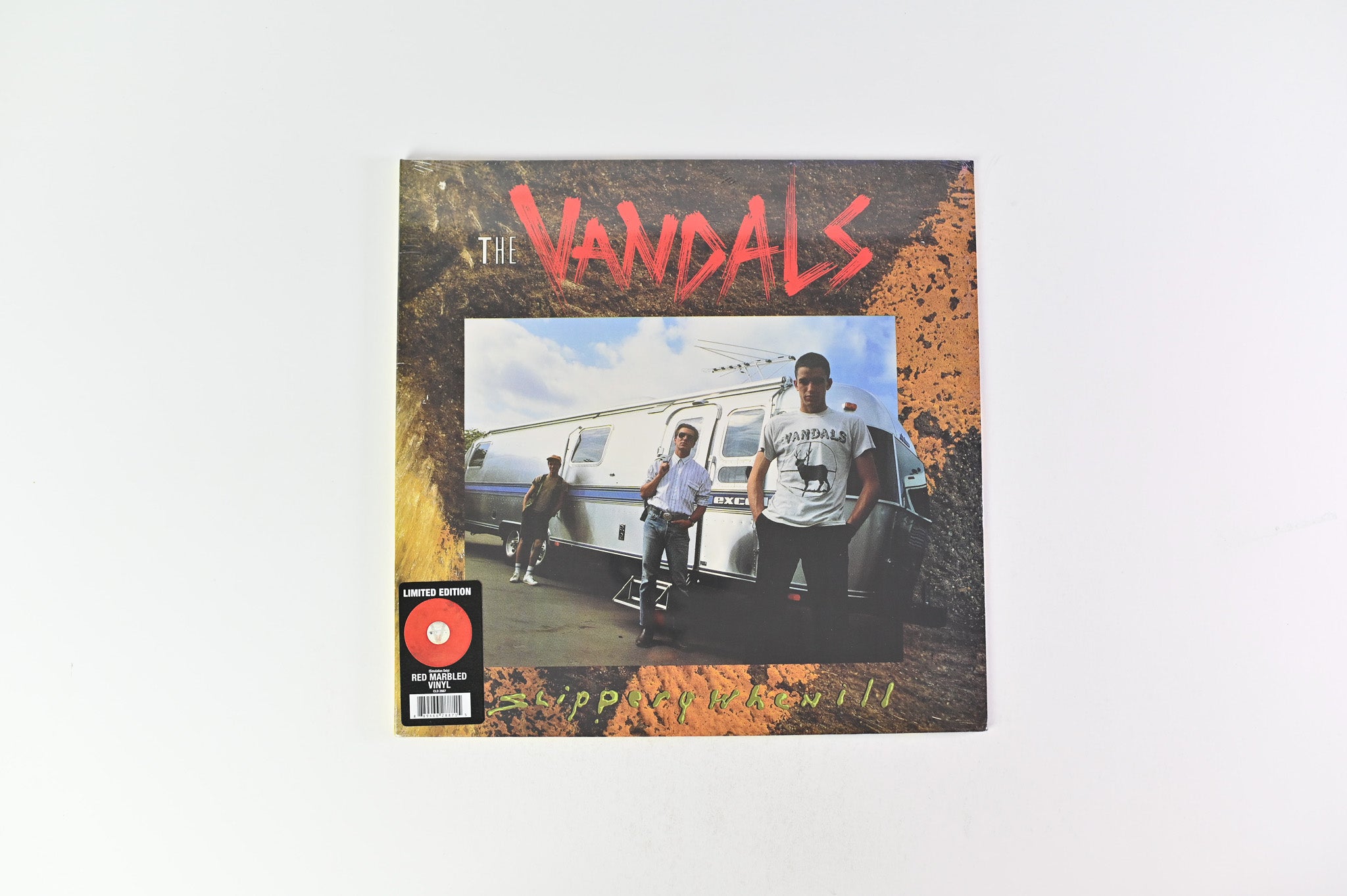 The Vandals - Slippery When Ill on Kung Fu Ltd Red Marbled Vinyl Reissue Sealed