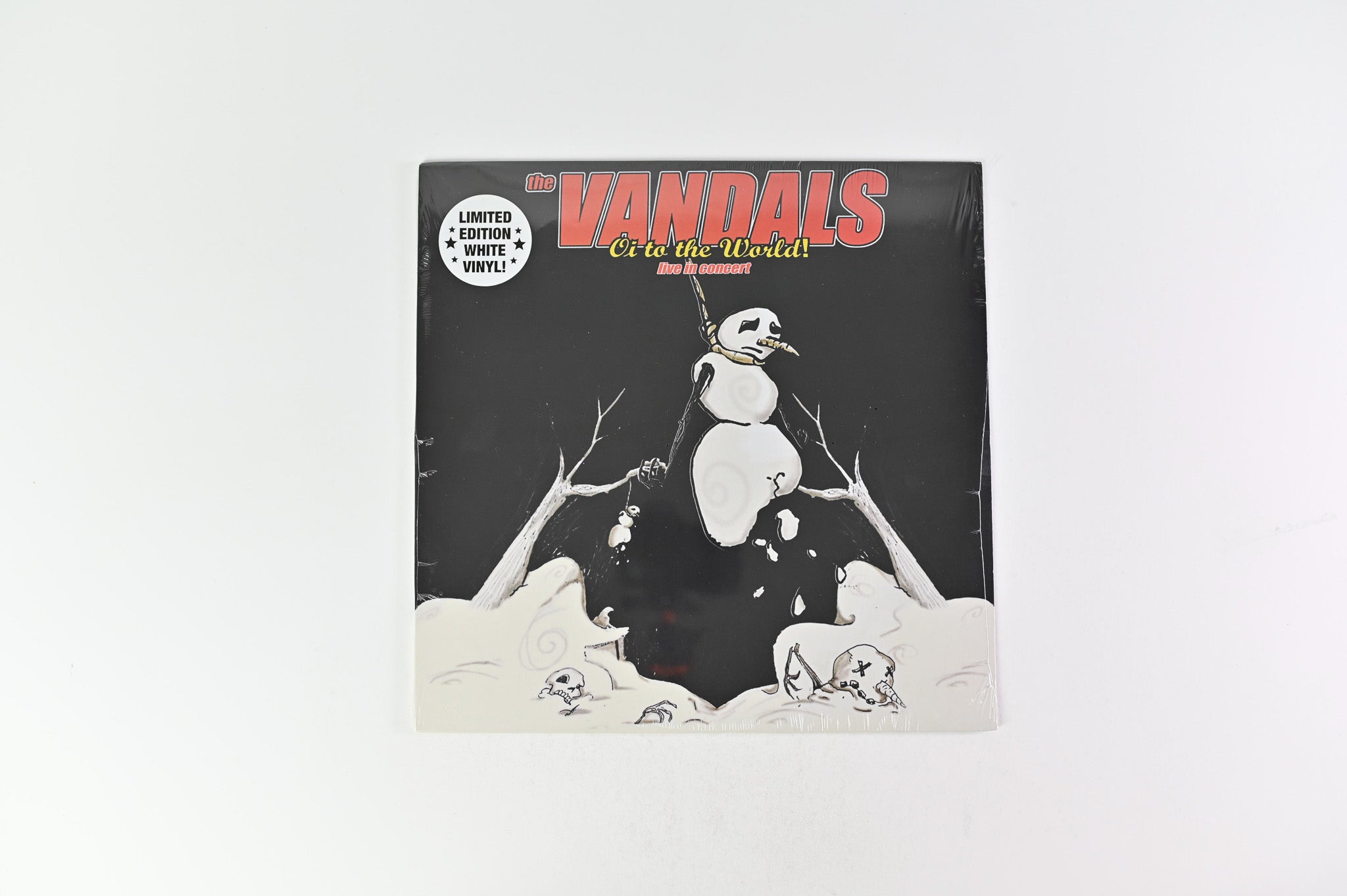 The Vandals - Oi To The World! (Live In Concert) on Kung Fu Ltd White Vinyl Sealed