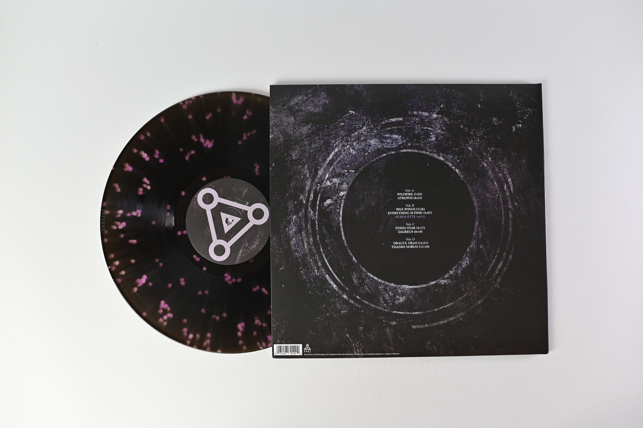 Periphery - Periphery V: Djent Is Not A Genre on 3 Dot Recordings Black Ice with Violet Splatter Vinyl