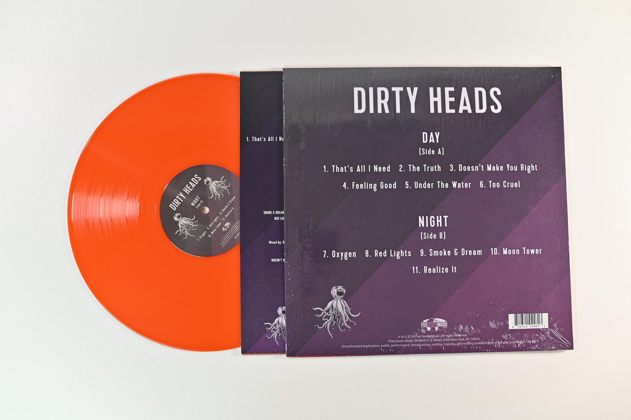 The Dirty Heads - Dirty Heads on Five Seven Orange Translucent