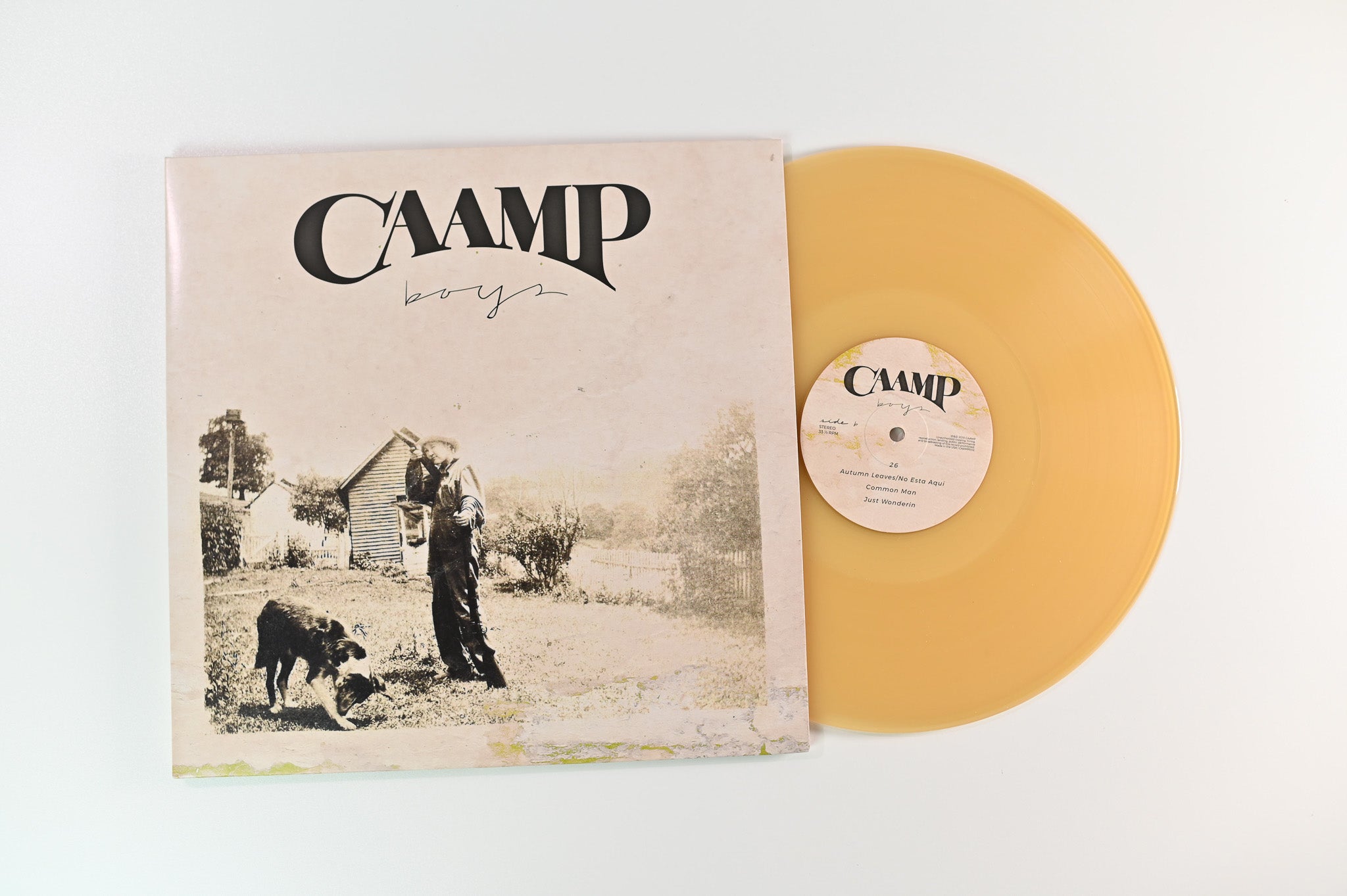 Caamp - Boys on Caamp Translucent Gold Reissue