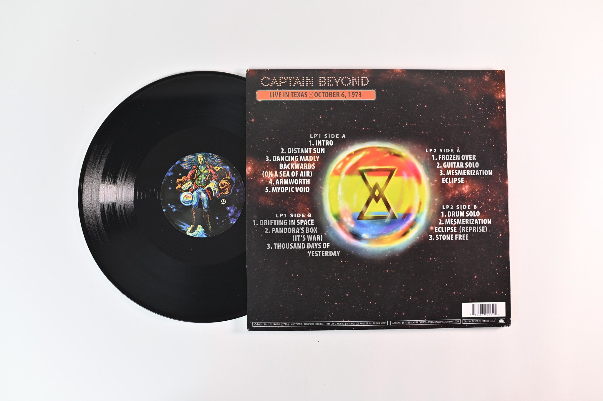 Captain Beyond - Live In Texas October 6, 1973 on Purple Pyramid