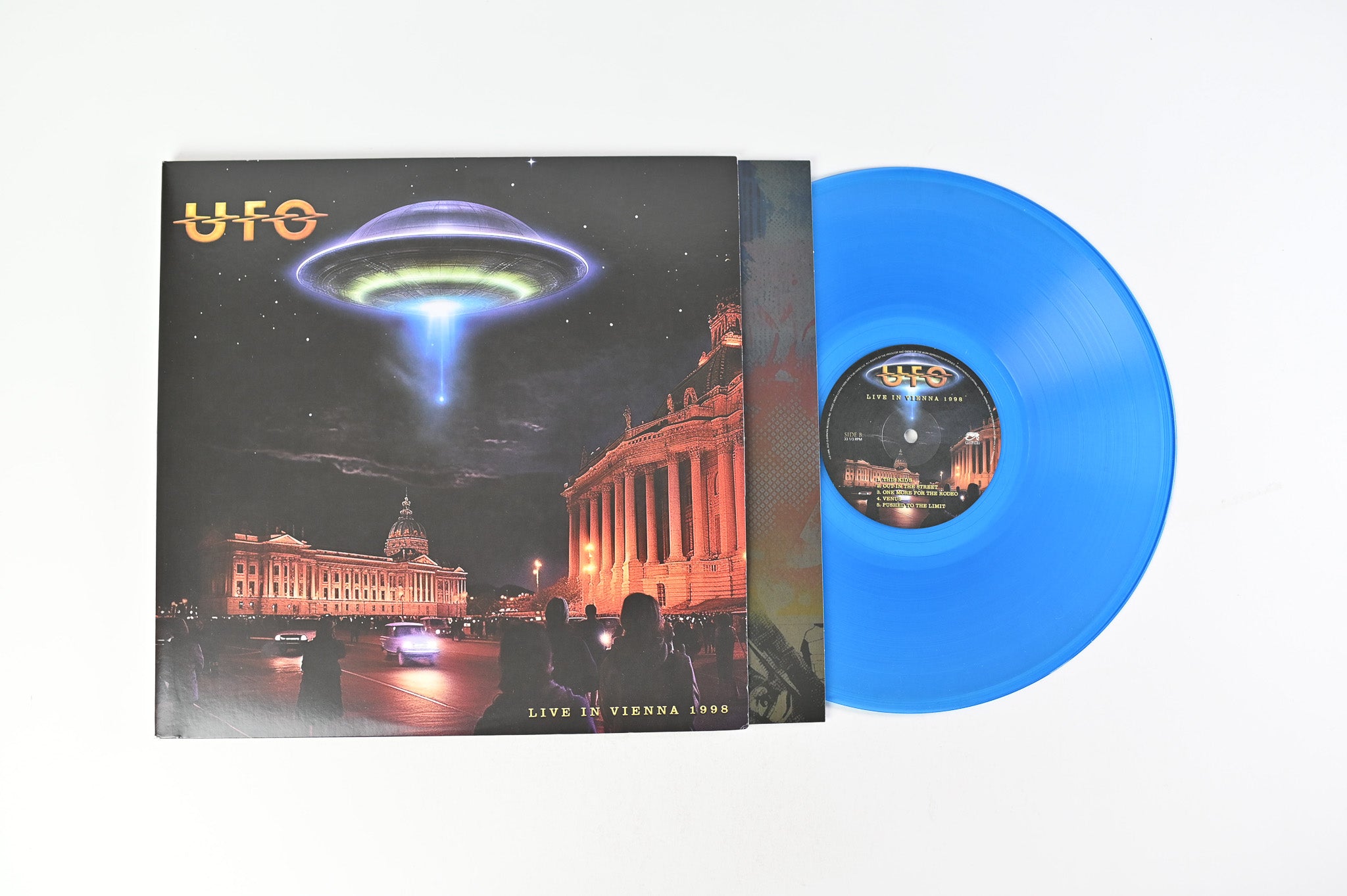 UFO - Live In Vienna 1998 on Cleopatra Blue Vinyl