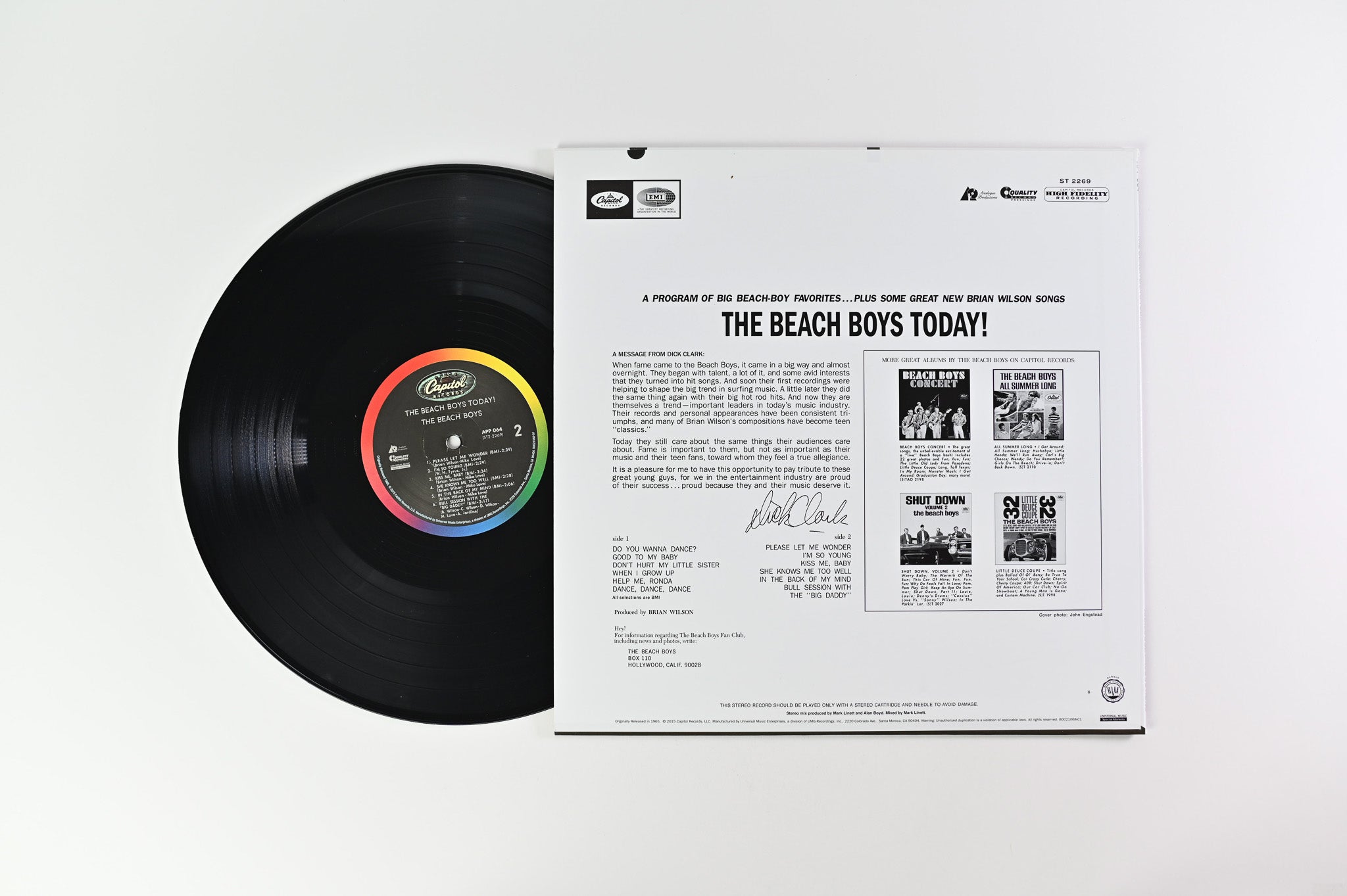 The Beach Boys - The Beach Boys Today! on Capitol Analogue Productions