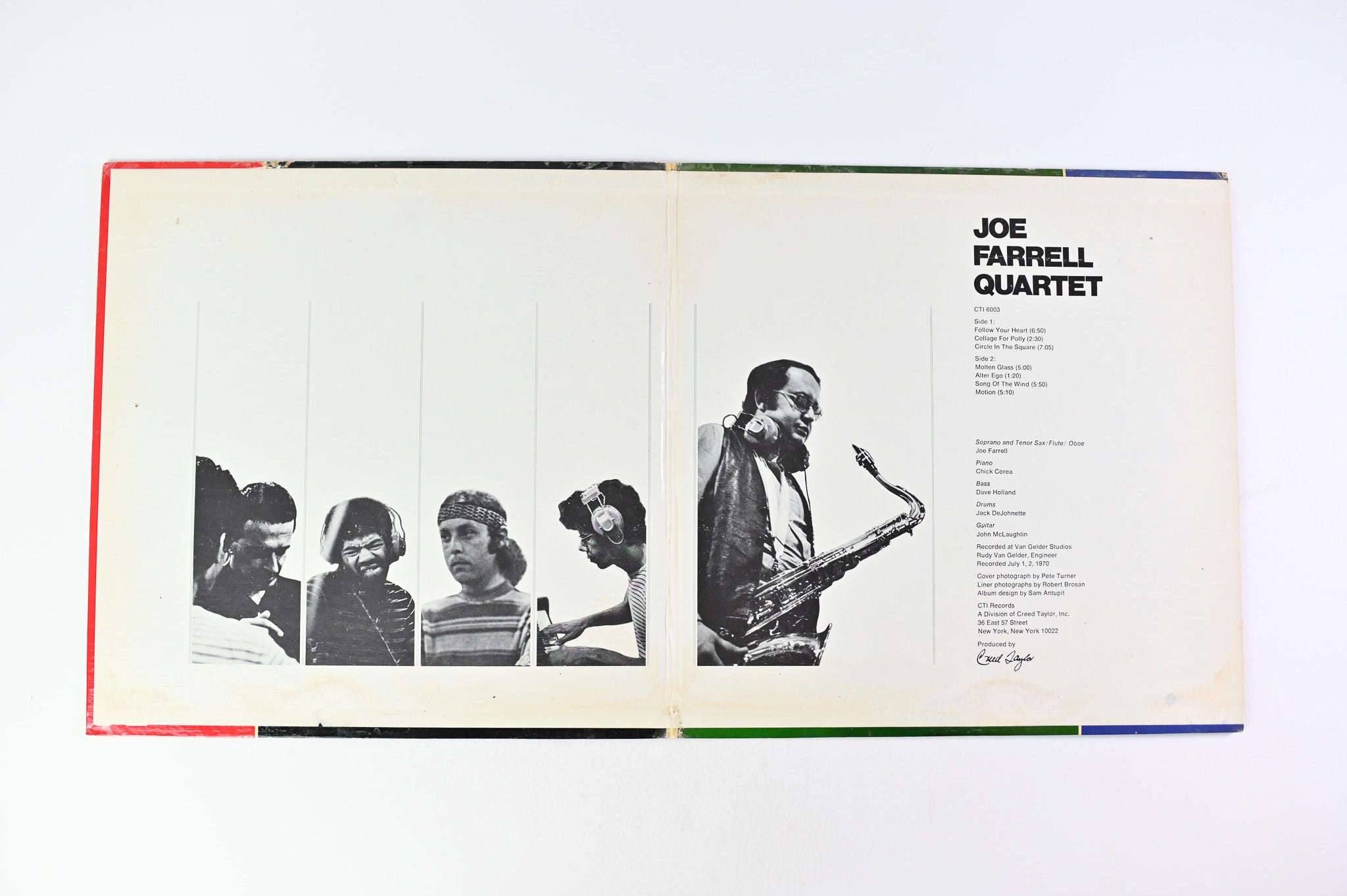 Joe Farrell Quartet - Joe Farrell Quartet on CTI Records PROMO