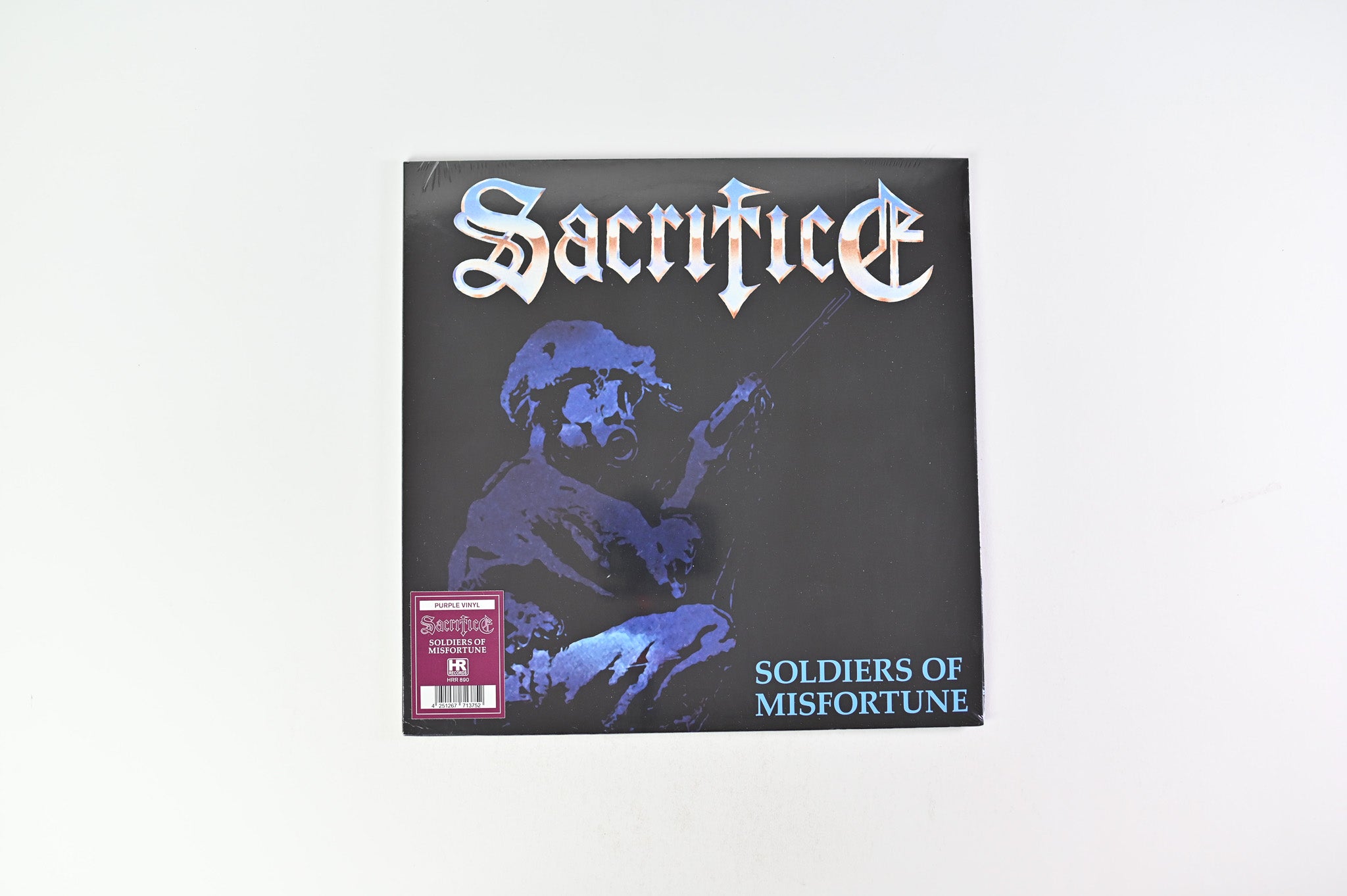 Sacrifice - Soldiers Of Misfortune SEALED Reissue on High Roller Records Purple Vinyl