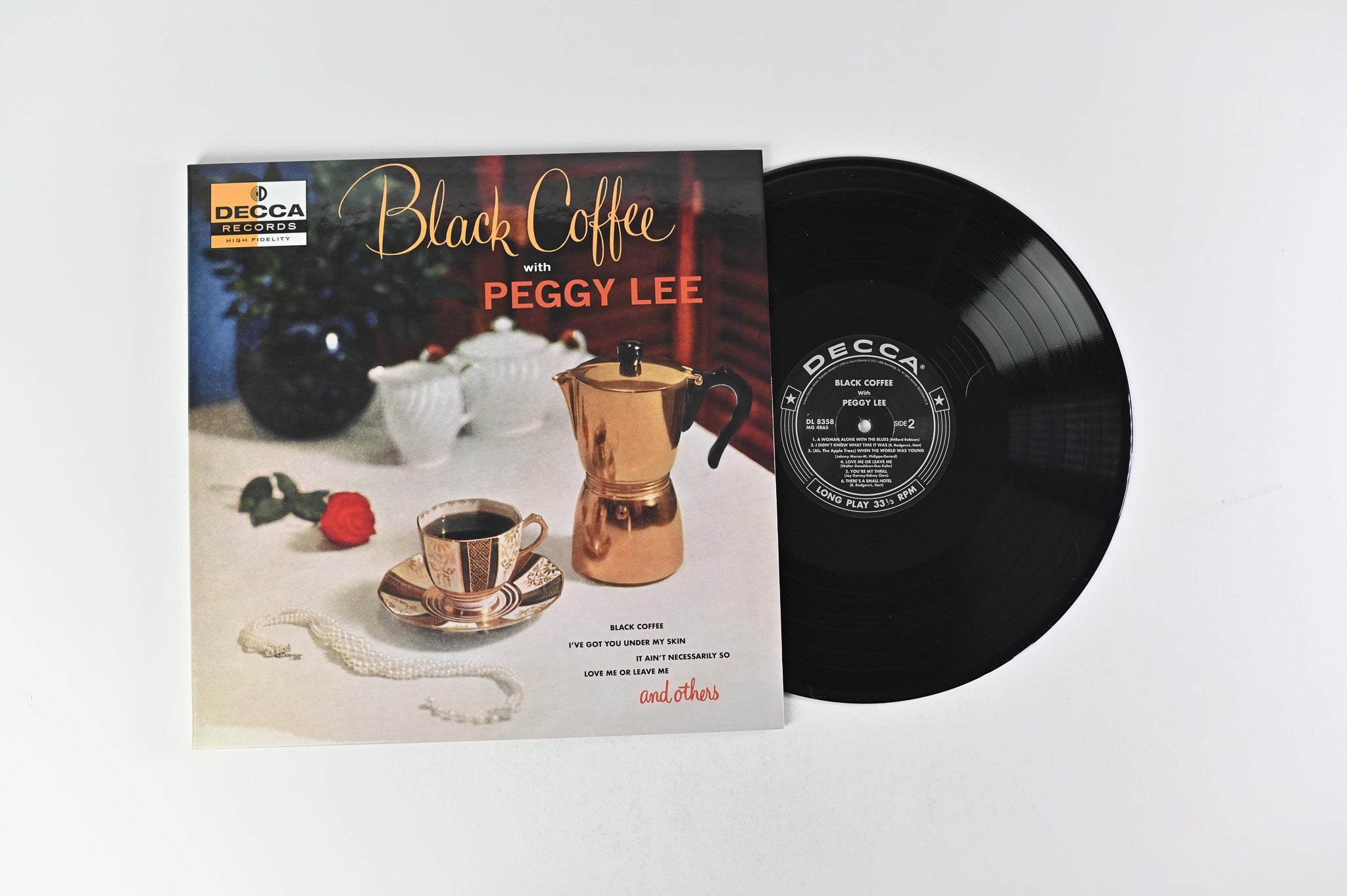 Peggy Lee - Black Coffee With Peggy Lee Mono Reissue on Decca/Acoustic Sounds