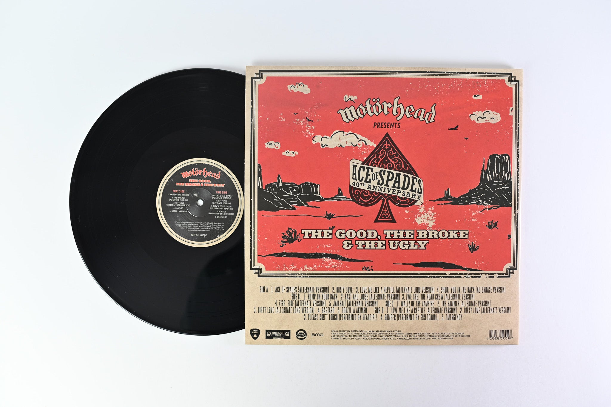 Motörhead - Ace Of Spades on BMG - Deluxe 40th Anniversary Wooden Box Edition