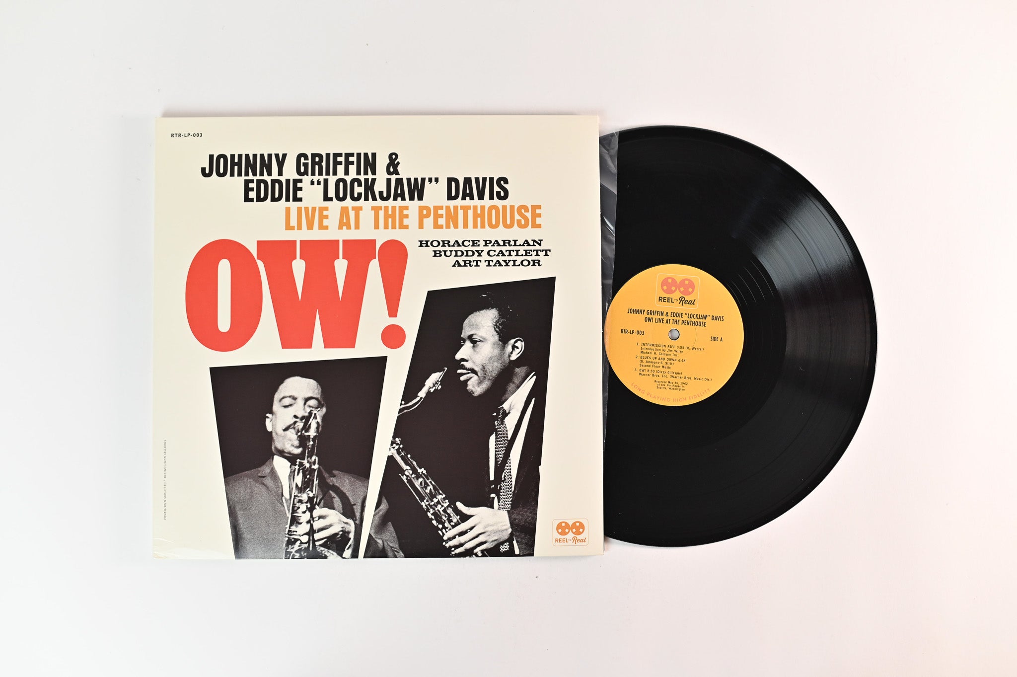 Johnny Griffin - Ow! Live At The Penthouse on Reel to Real RSD BF 2019 Ltd Numbered