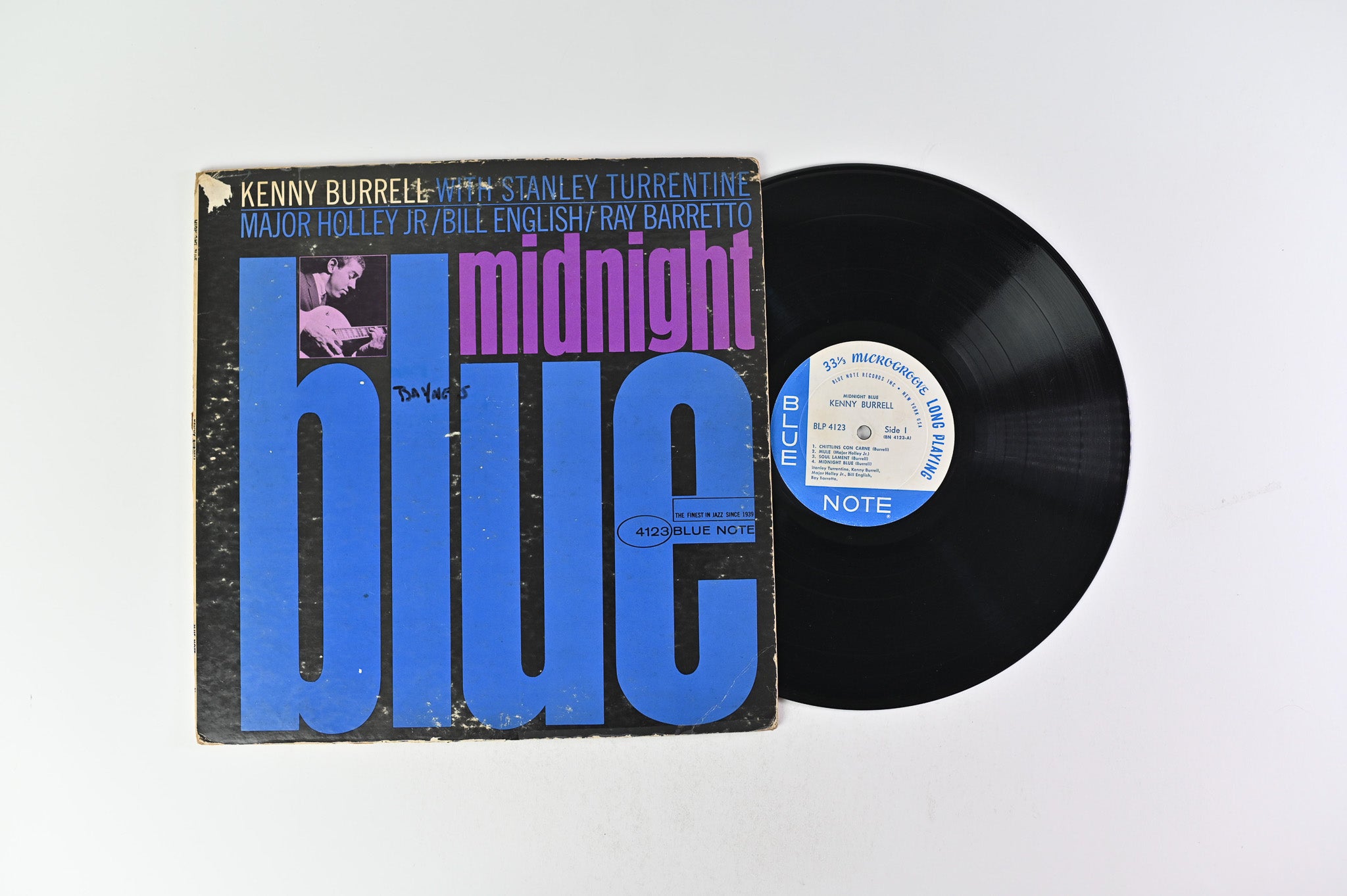 Kenny Burrell - Midnight Blue on Blue Note New York, USA, Deep Groove Side 1 Only