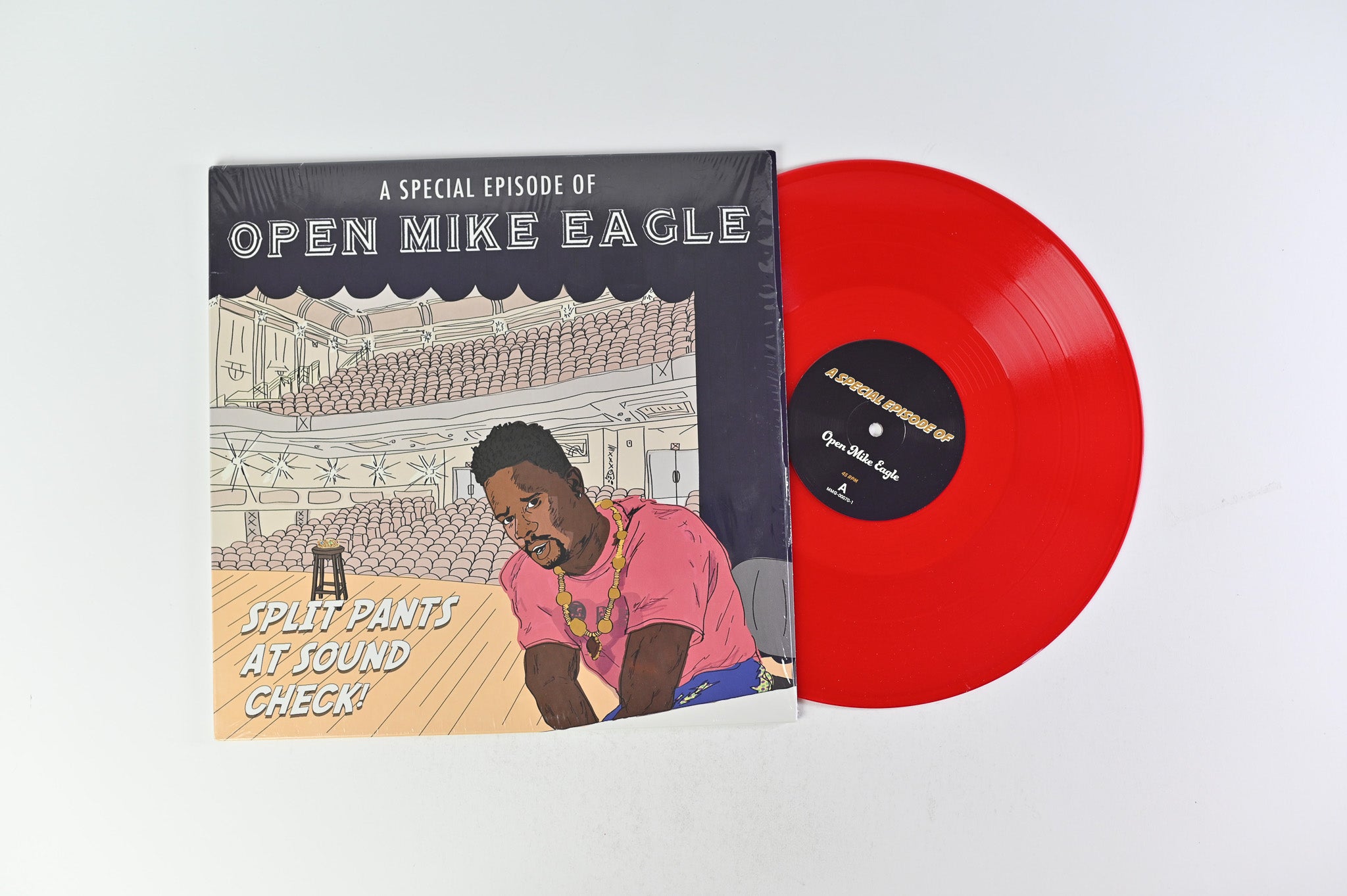 Open Mike Eagle - A Special Episode Of on Mello Music Group Red Translucent Vinyl