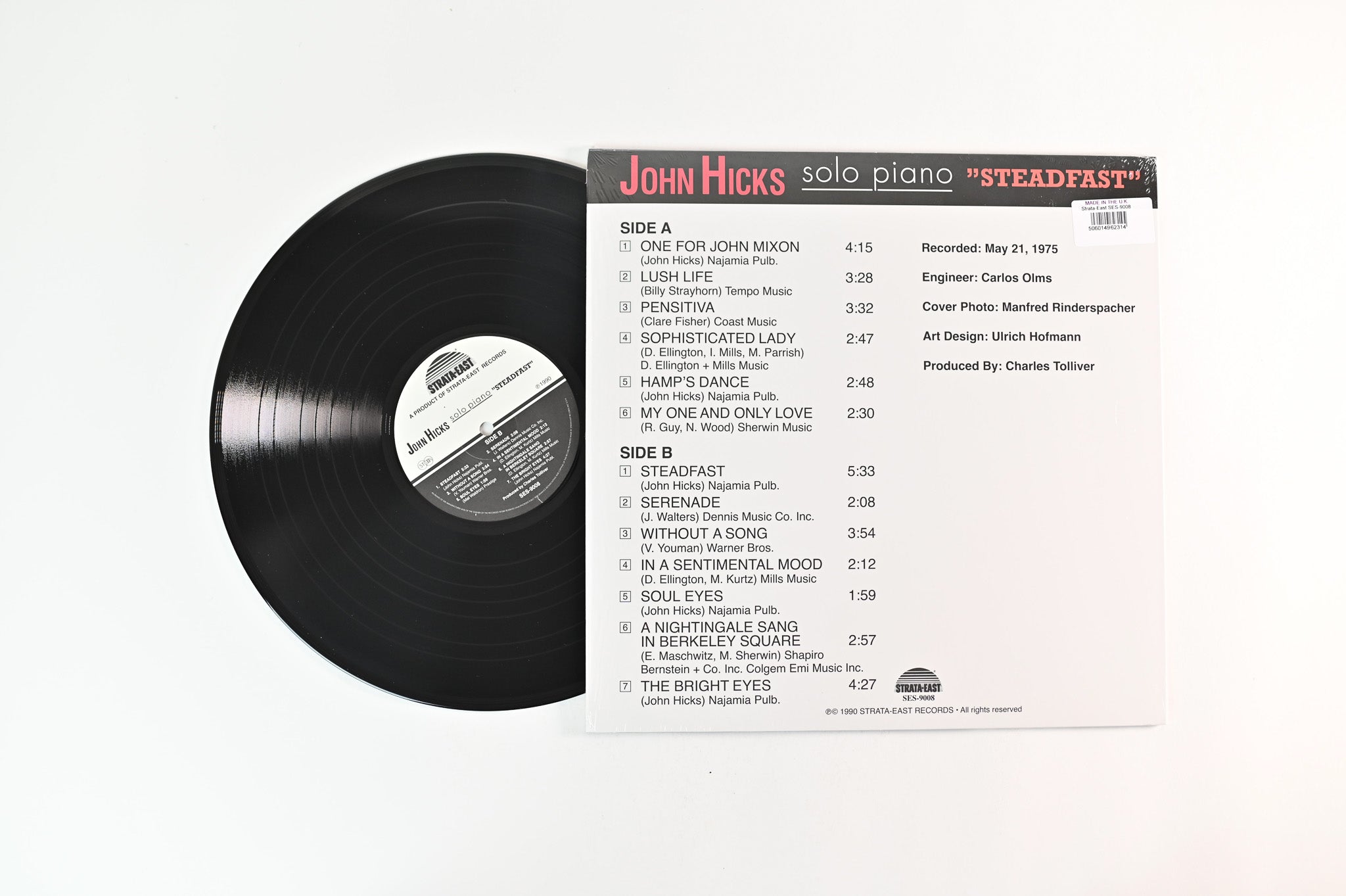 John Hicks - Steadfast on Strata East UK Reissue