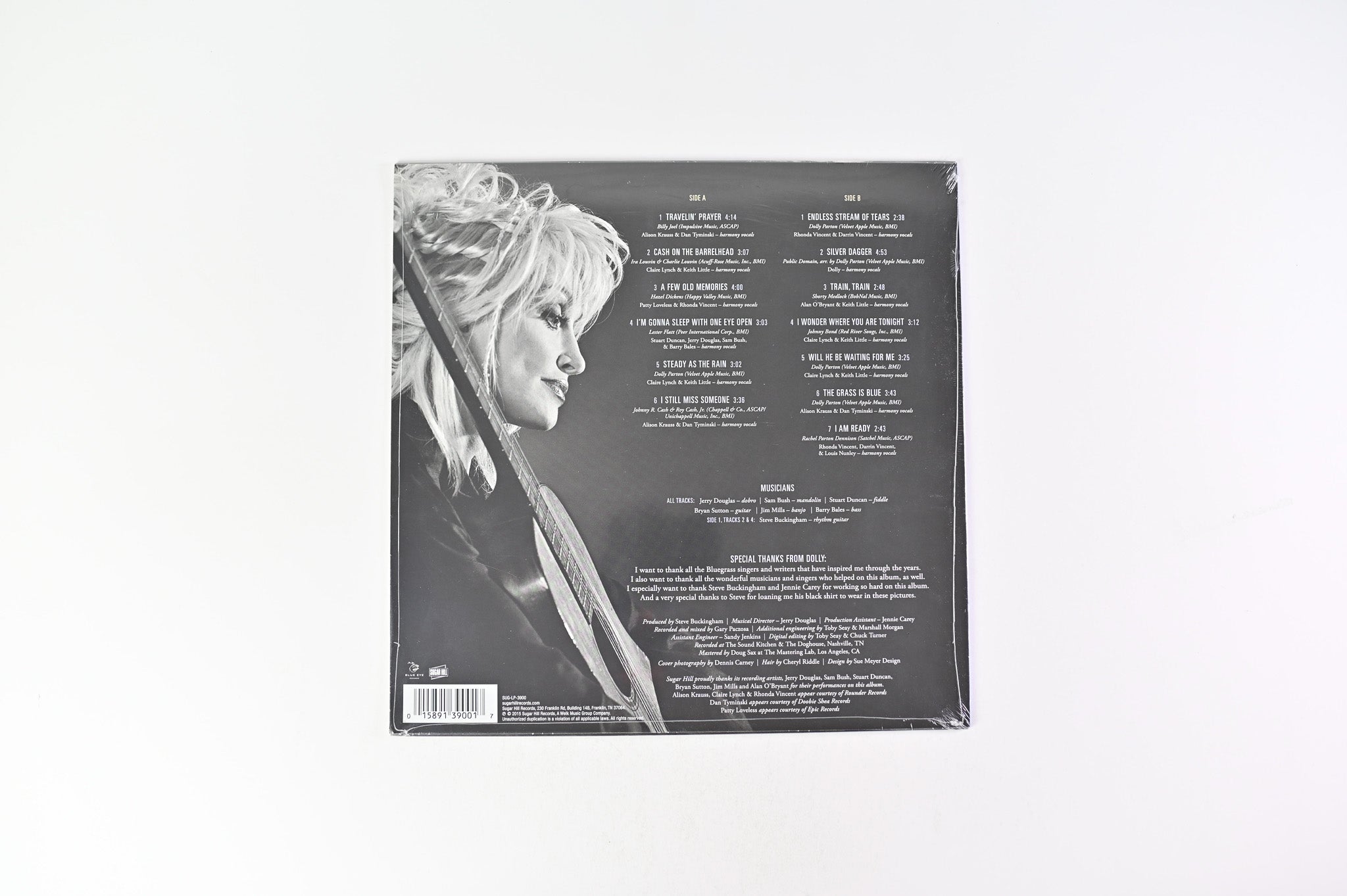 Dolly Parton - The Grass Is Blue on Sugar Hill Blue Eye Ltd RSD 2015 Reissue Sealed