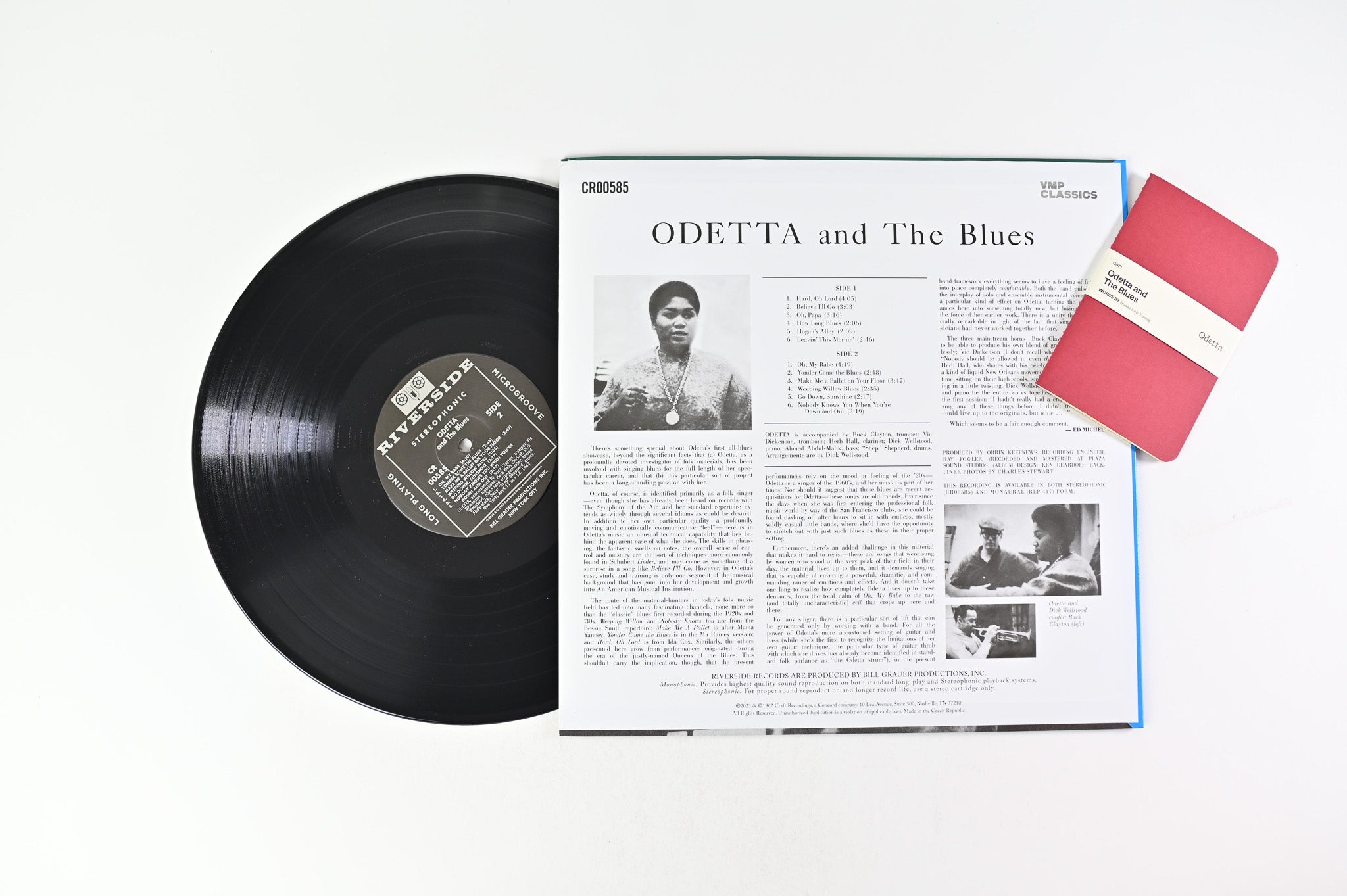 Odetta - Odetta And The Blues on Vinyl Me Please Reissue