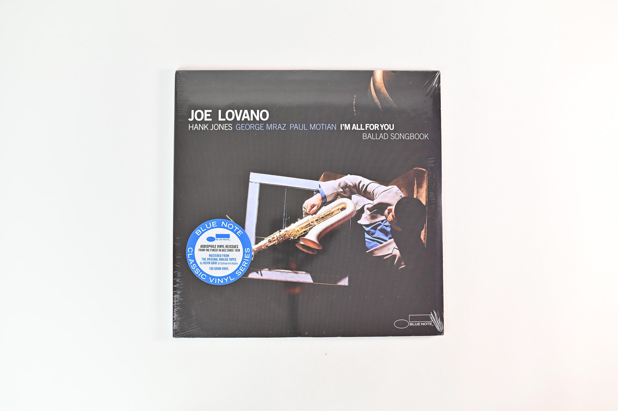 Joe Lovano - I'm All For You on Blue Note Classic Vinyl Series 180 Gram Reissue Sealed