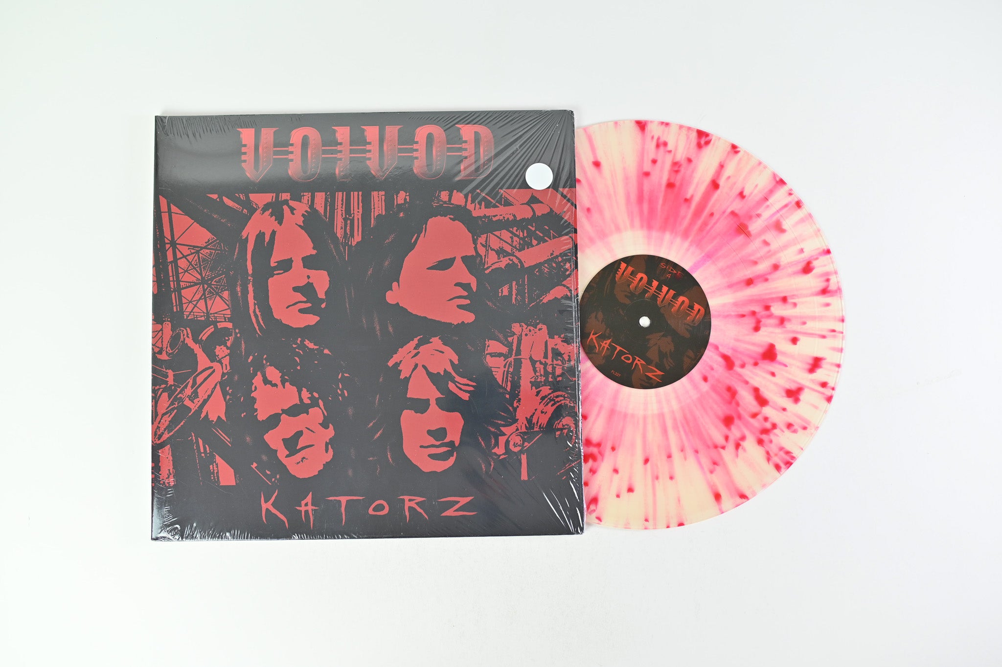 Voïvod - Katorz on Floga Ltd Clear With Red Splatter Reissue