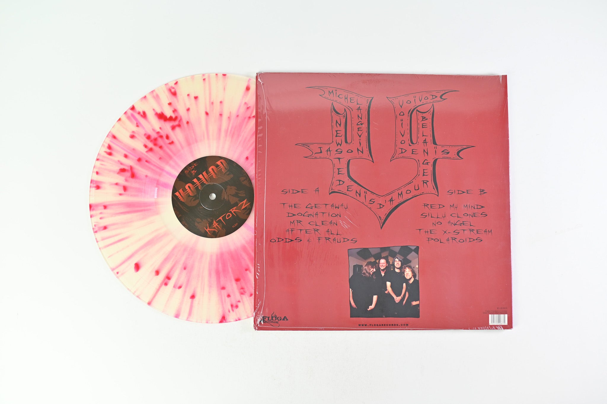 Voïvod - Katorz on Floga Ltd Clear With Red Splatter Reissue