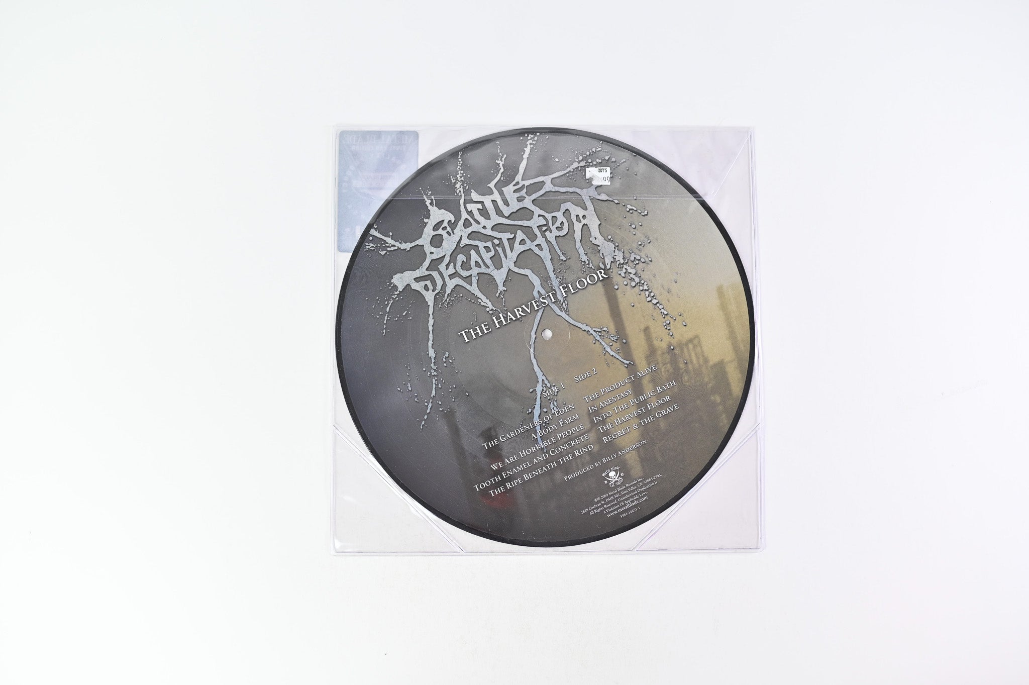 Cattle Decapitation - The Harvest Floor on Metal Blade Ltd Edition Picture Disc