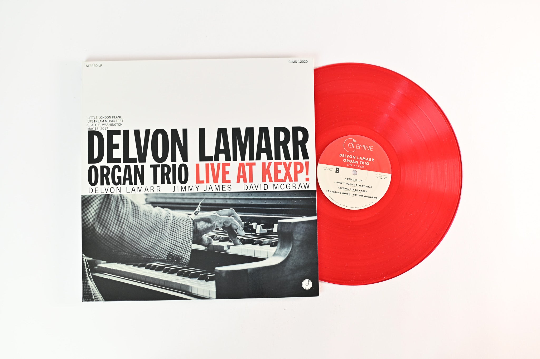 Delvon LaMarr Organ Trio - Live At KEXP! on Colemine RSD 2018 Ltd Numbered Red Vinyl