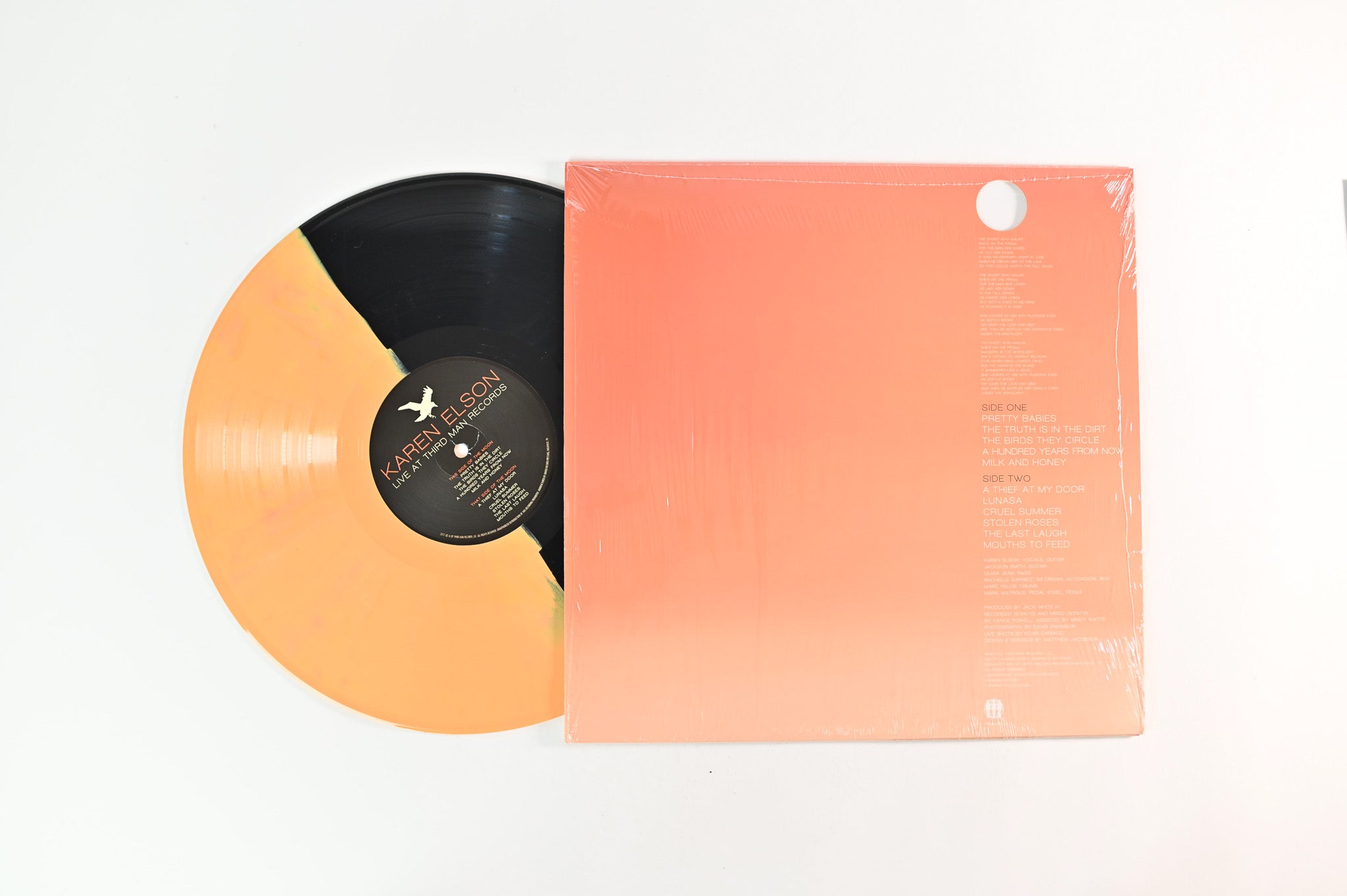 Karen Elson - Live At Third Man Records on Third Man Vault Eclipse Peach/Black