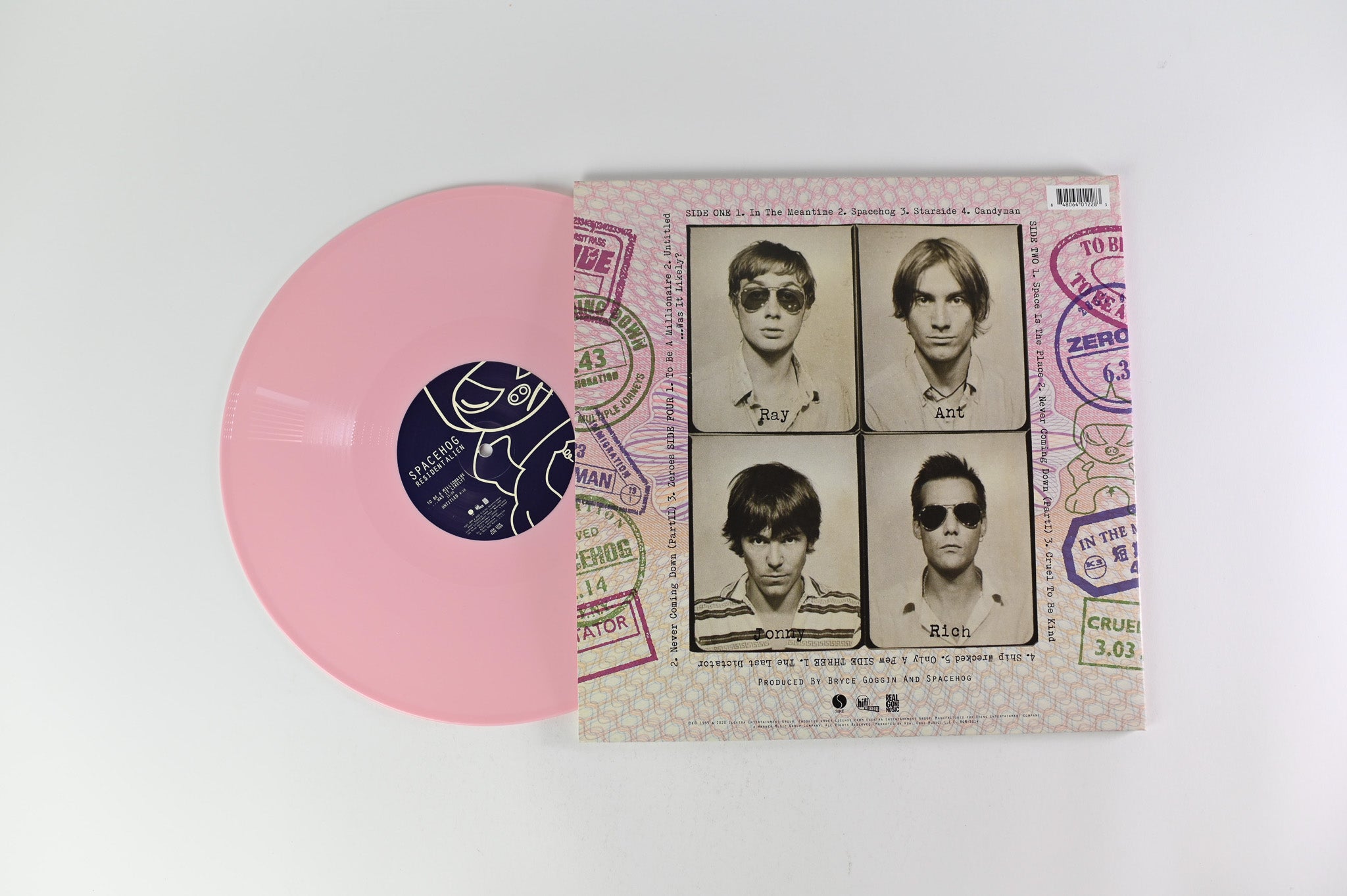 Spacehog - Resident Alien on Real Gone Ltd Pink Vinyl Reissue