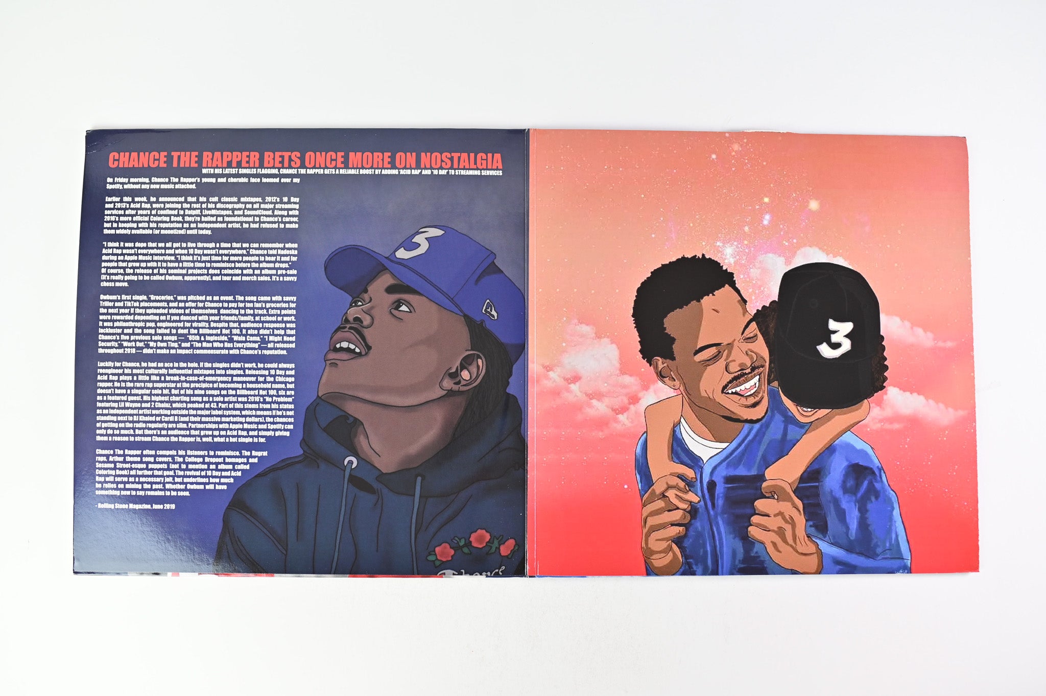 Chance the Rapper - Coloring Book and on sale 10 Day 2LP Color Vinyl Record Bundle