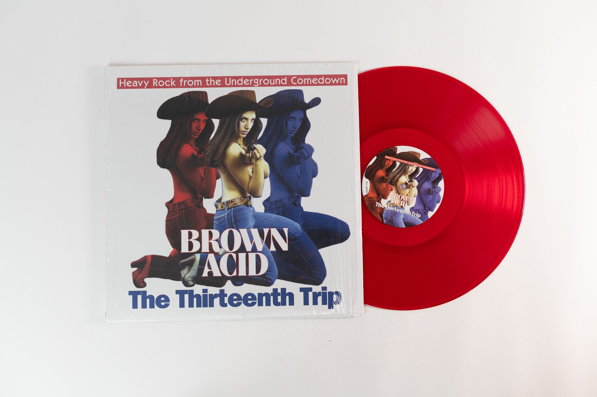 Various - Brown Acid: The Thirteenth Trip (Heavy Rock From The Underground Comedown) on RidingEasy Records - Red Vinyl