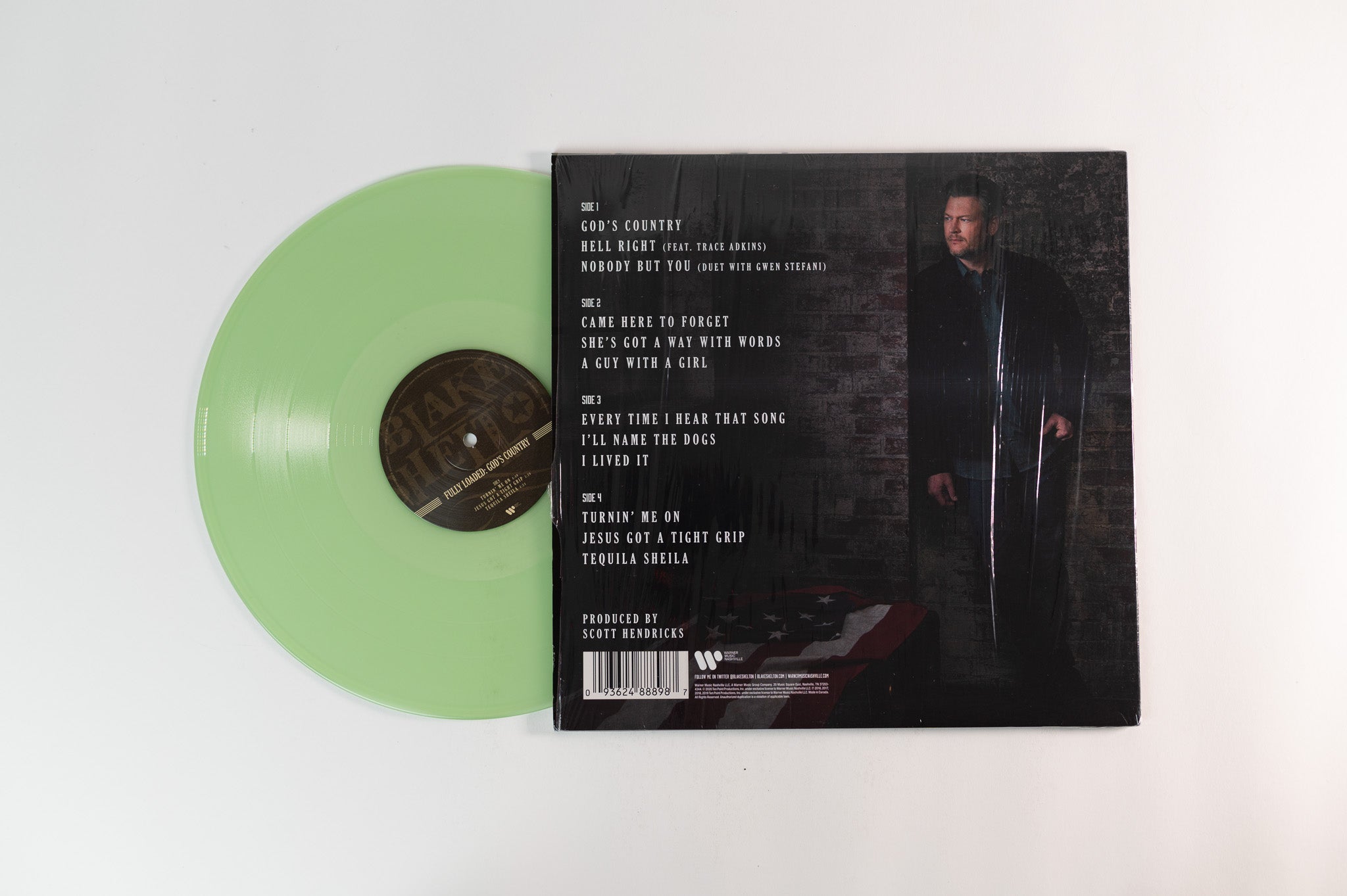 Blake Shelton - Fully Loaded: God’s Country on Warner Music Nashville - Colored Vinyl