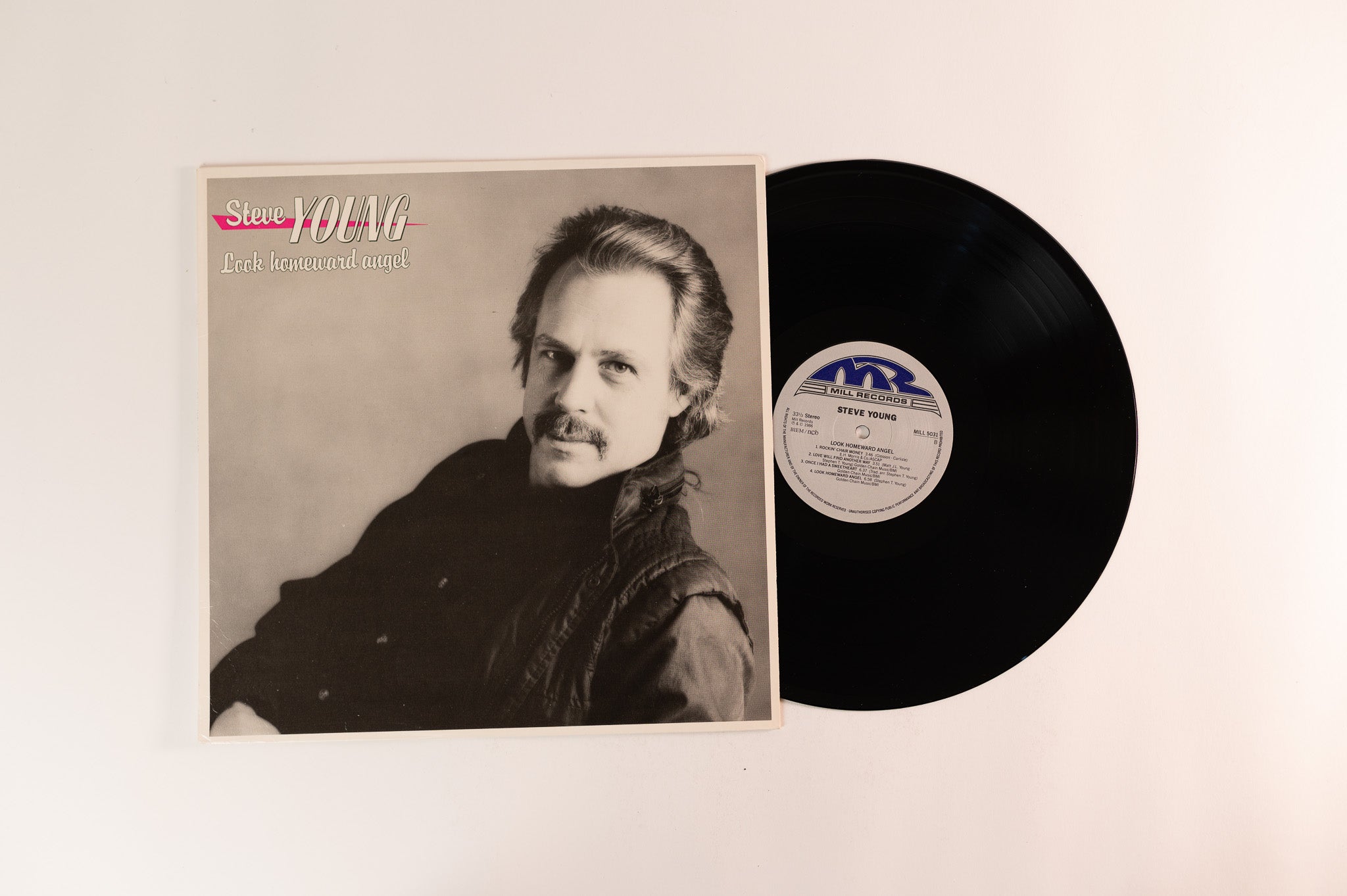 Steve Young - Look Homeward Angel on Mill Records