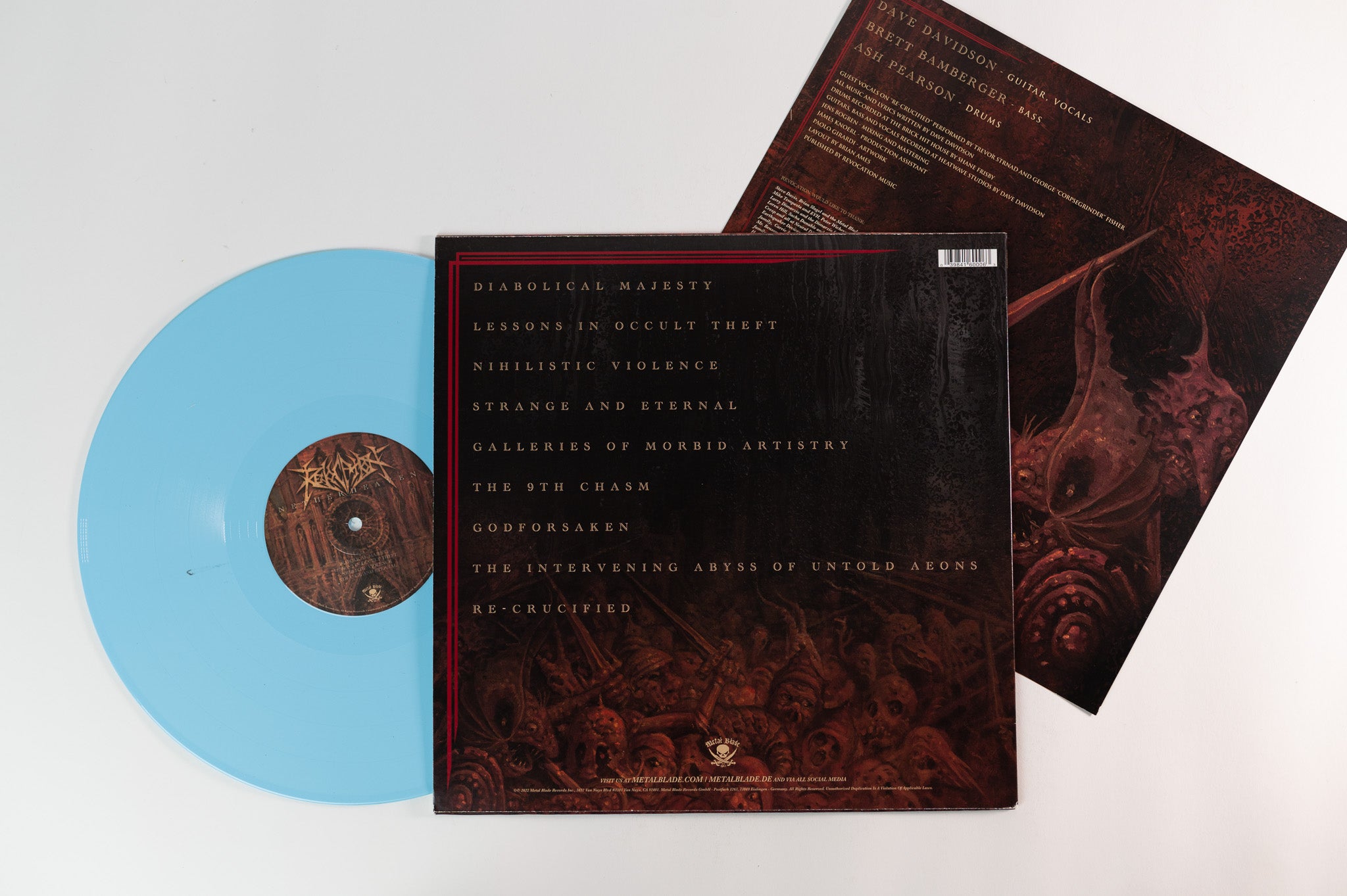 Revocation - Netherheaven on Metal Blade Records - Blue Vinyl