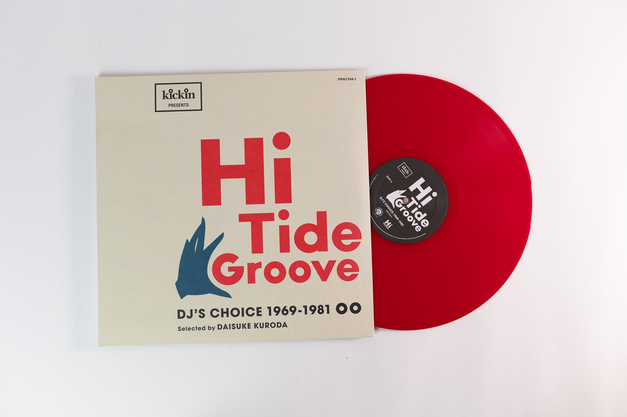 Various - Kickin Presents Hi Tide Groove (DJ's Choice 1969-1981) on Hi Records / Fat Possum Records - Red & Blue Vinyl