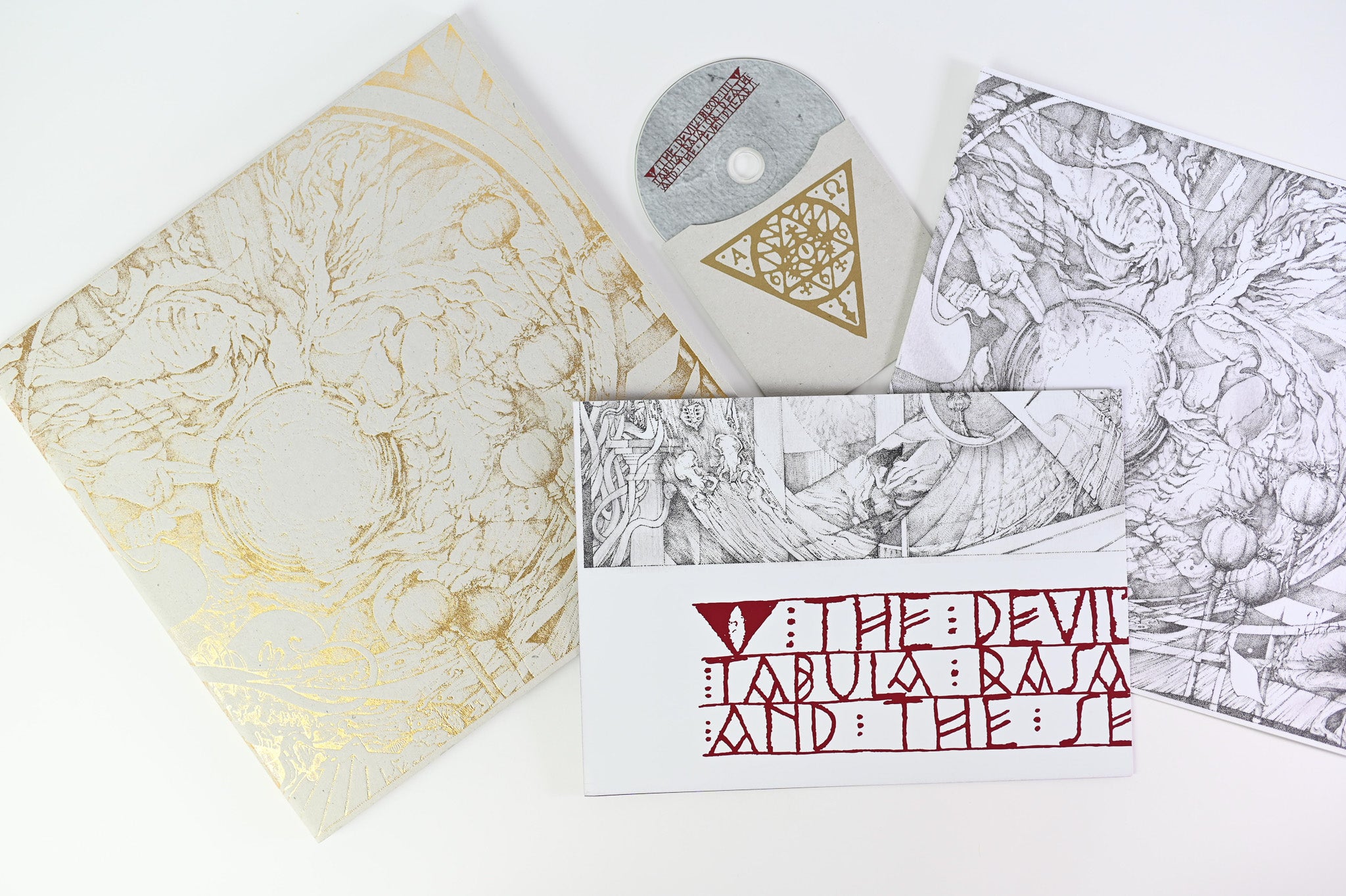 The Devil's Blood - III: Tabula Rasa Or Death And The Seven Pillars on Van Ltd Grey/White With Extras