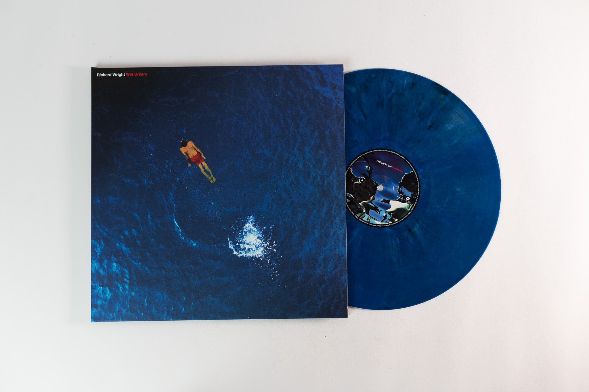 Richard Wright - Wet Dream on Parlophone / Warner Music Group - Blue Vinyl