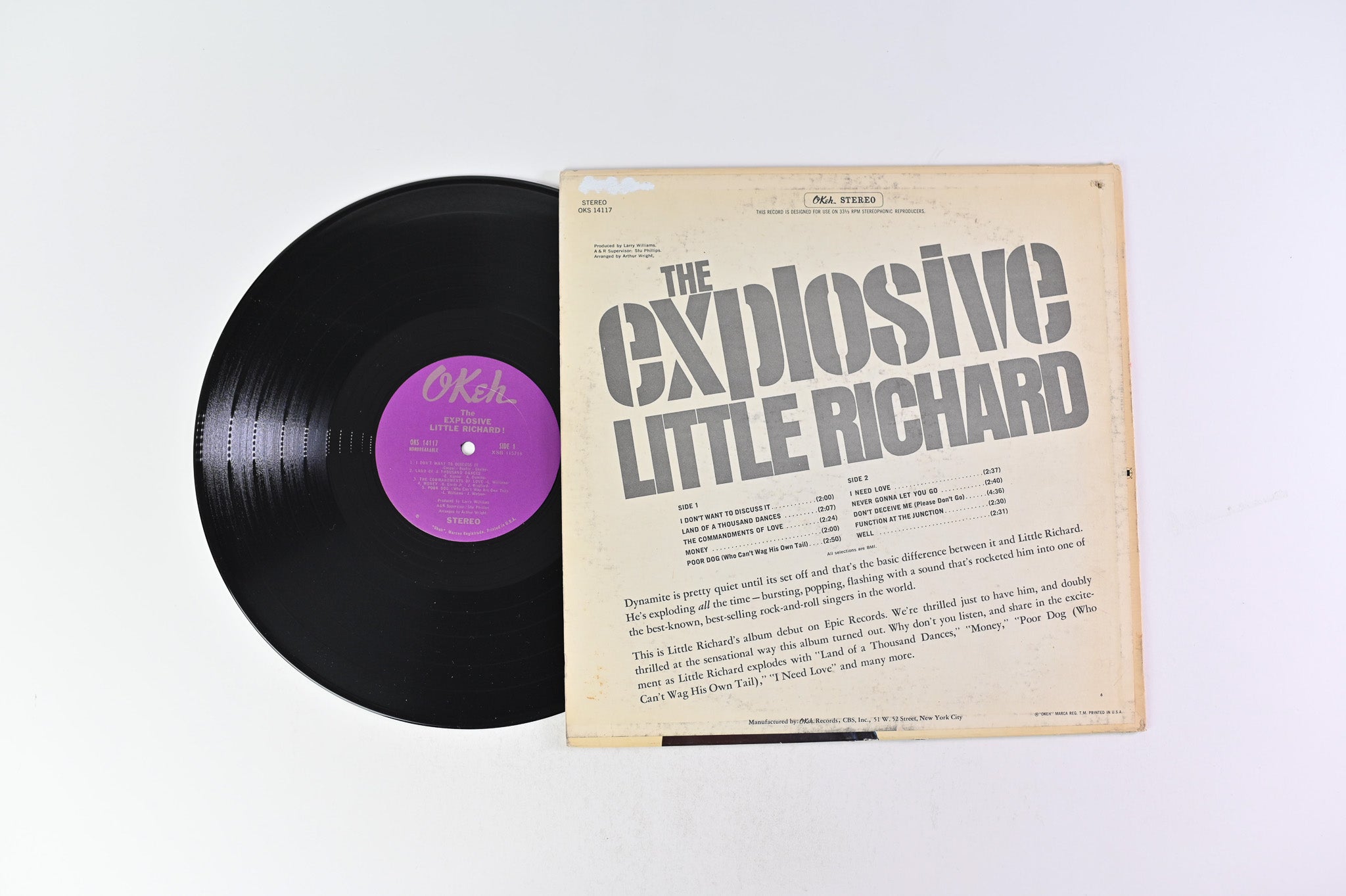 Little Richard - The Explosive Little Richard on Okeh