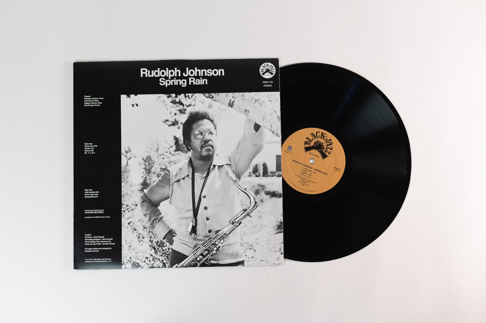 Rudolph Johnson - Spring Rain on Black Jazz Records