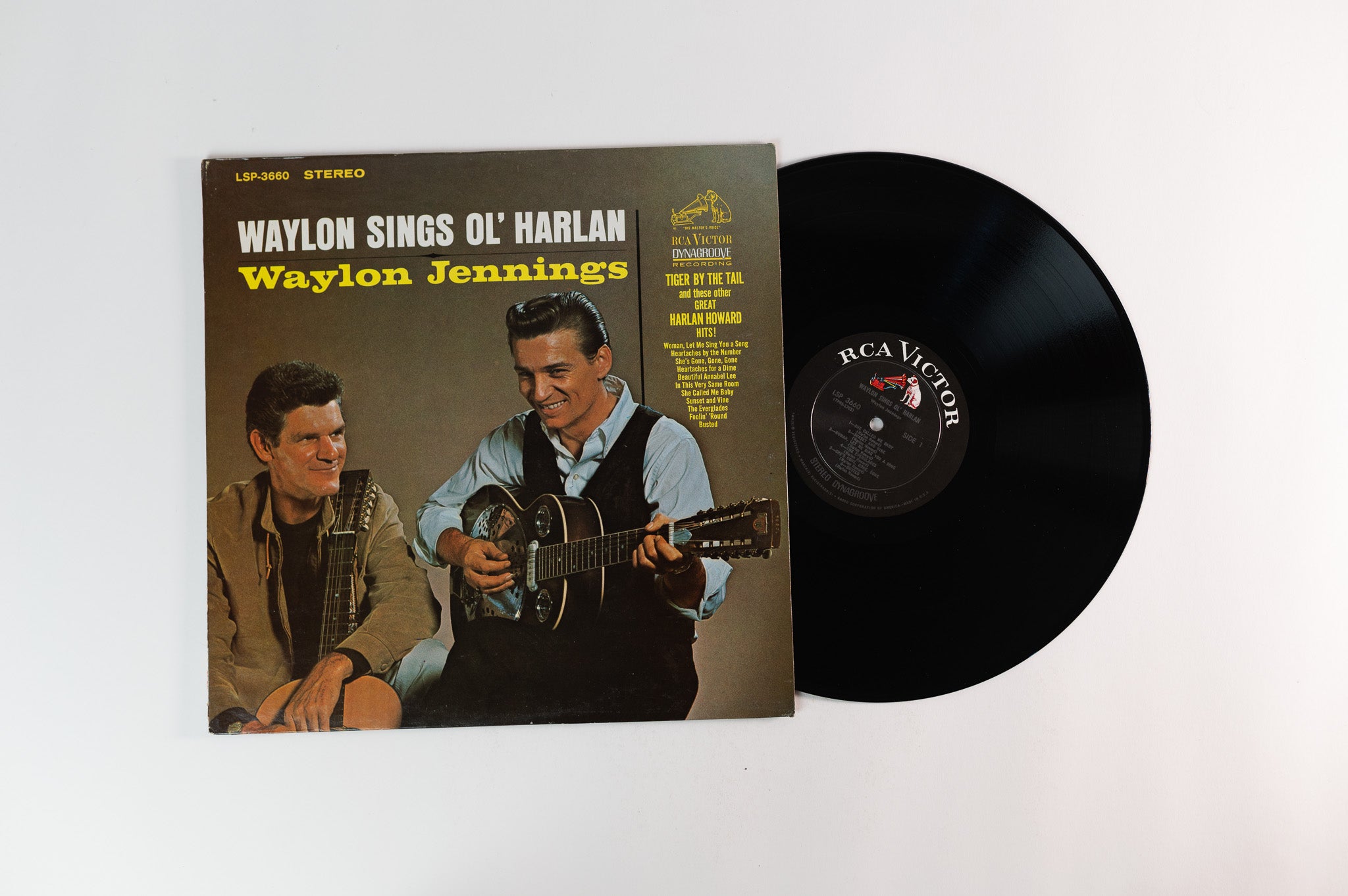 Waylon Jennings - Waylon Sings Ol' Harlan on RCA Victor