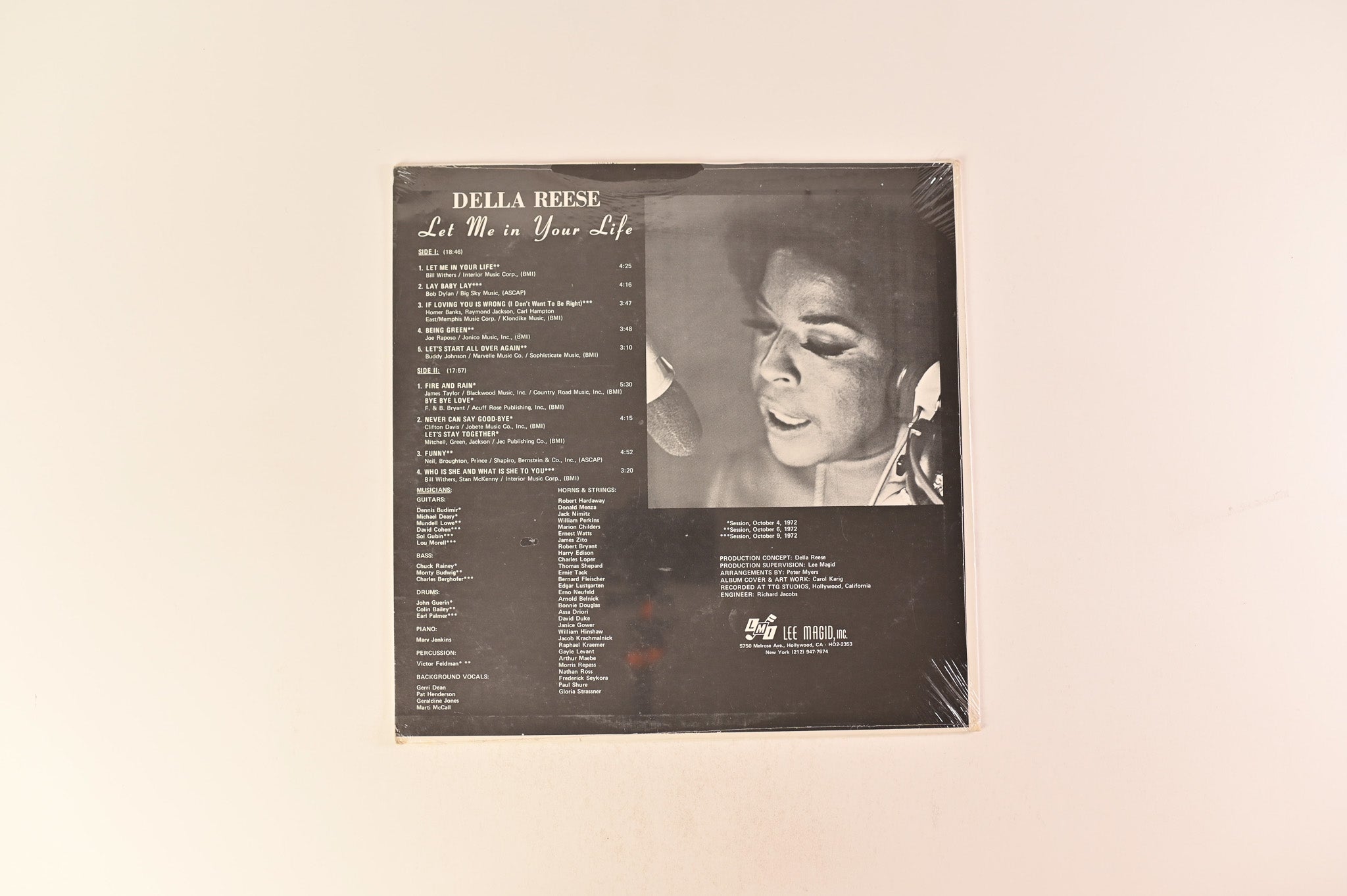 Della Reese - Let Me In Your Life on LMI Sealed