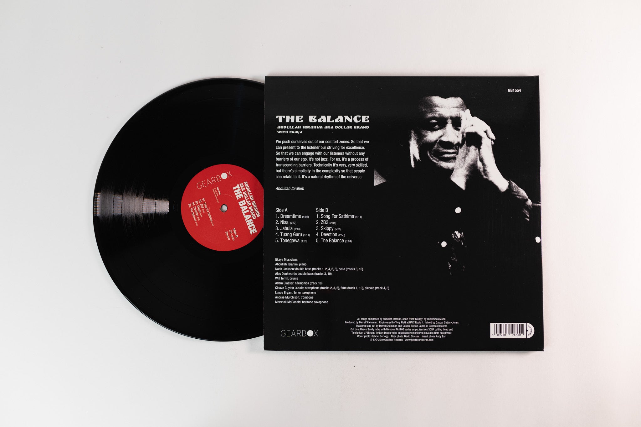 Abdullah Ibrahim - The Balance on Gearbox Records