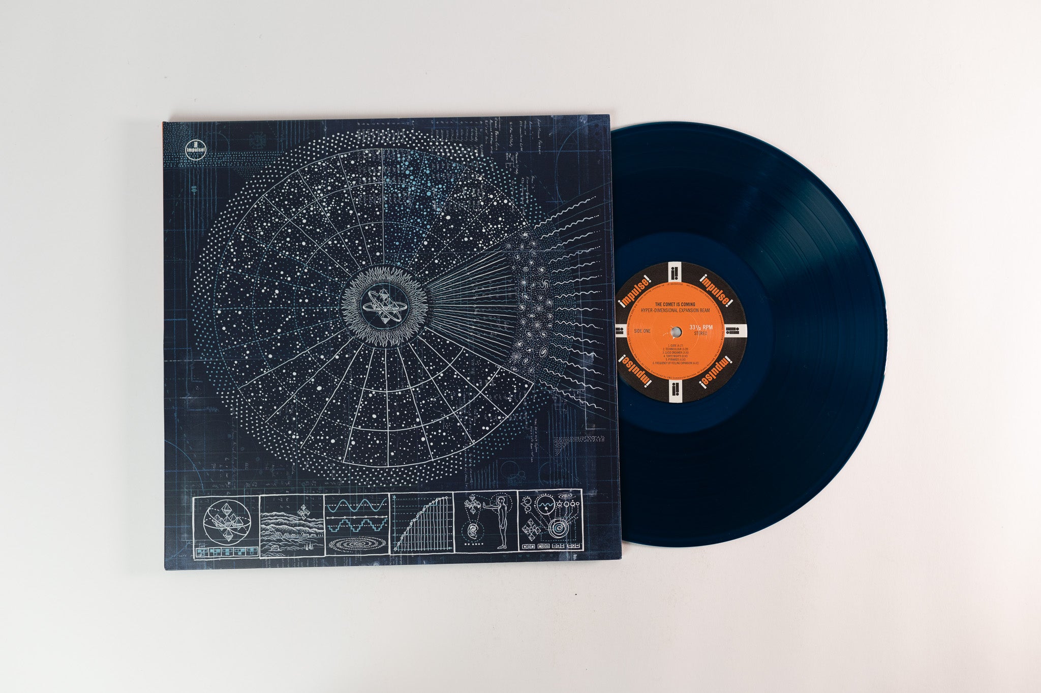 The Comet Is Coming - Hyper-Dimensional Expansion Beam on Impulse! / Vinyl Me, Please. - Sea Blue Vinyl