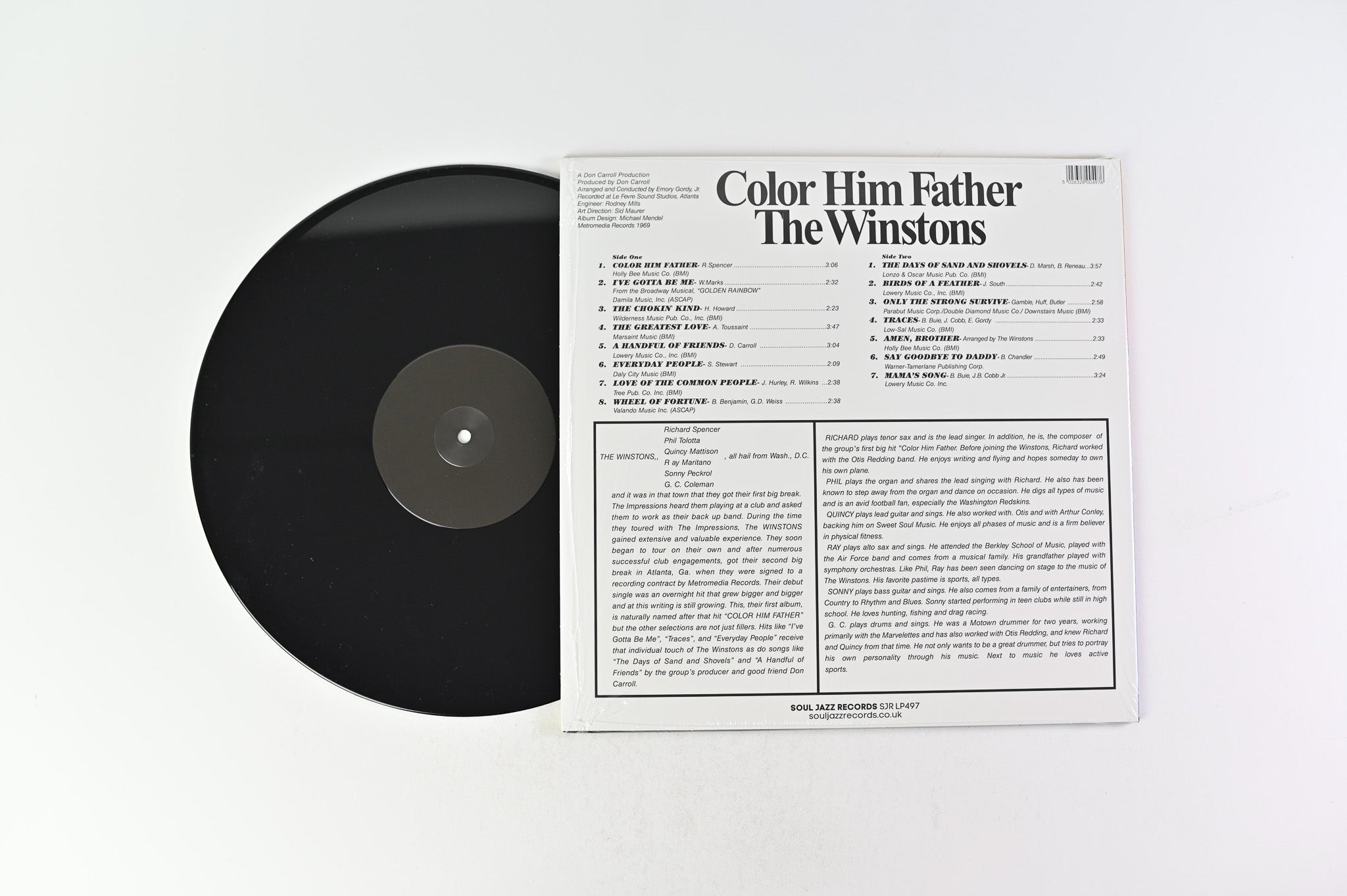 The Winstons - Color Him Father on Soul Jazz Records Reissue