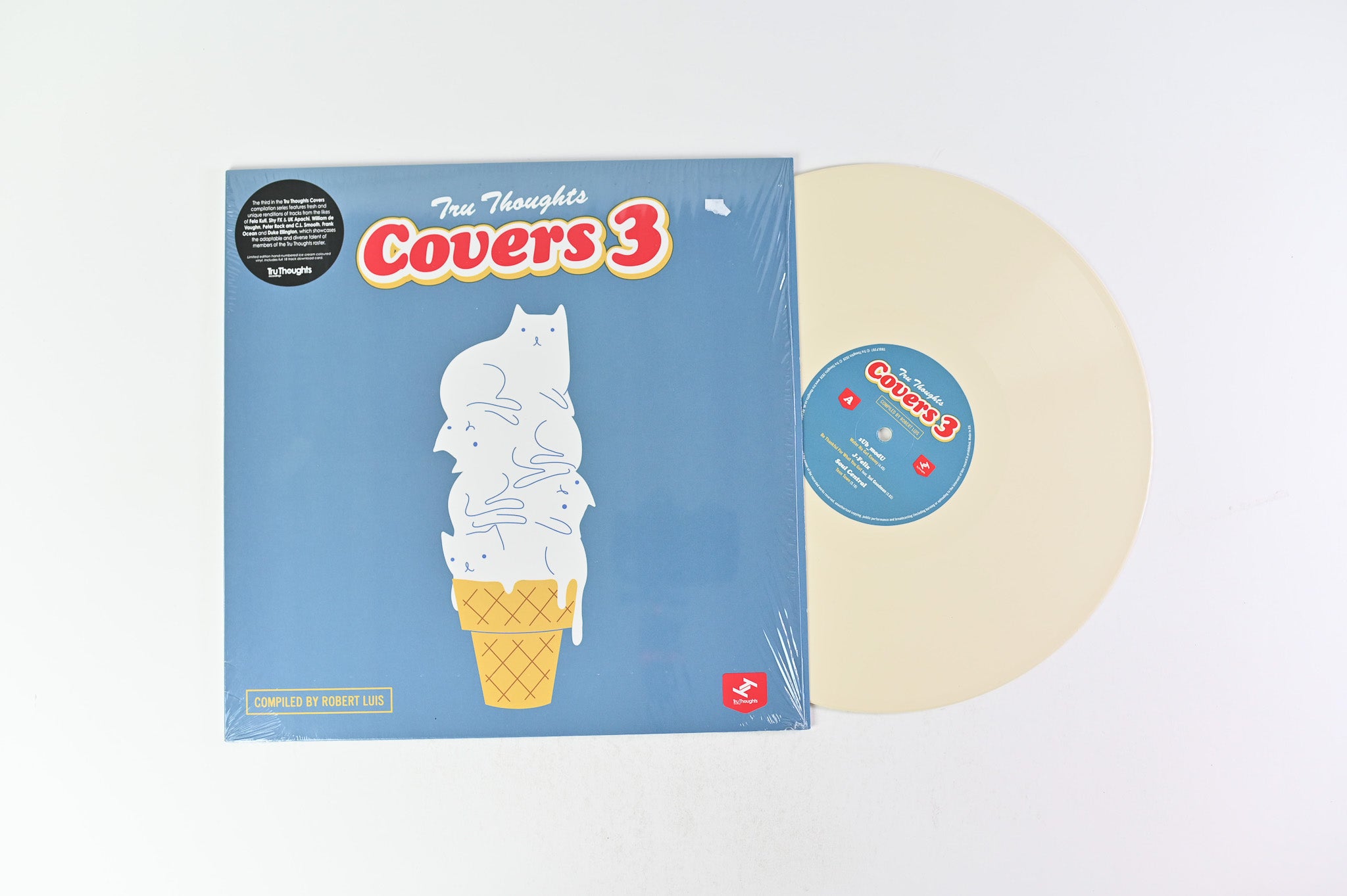 Various - Tru Thoughts Covers 3 Ltd Numbered Ice Cream Vinyl