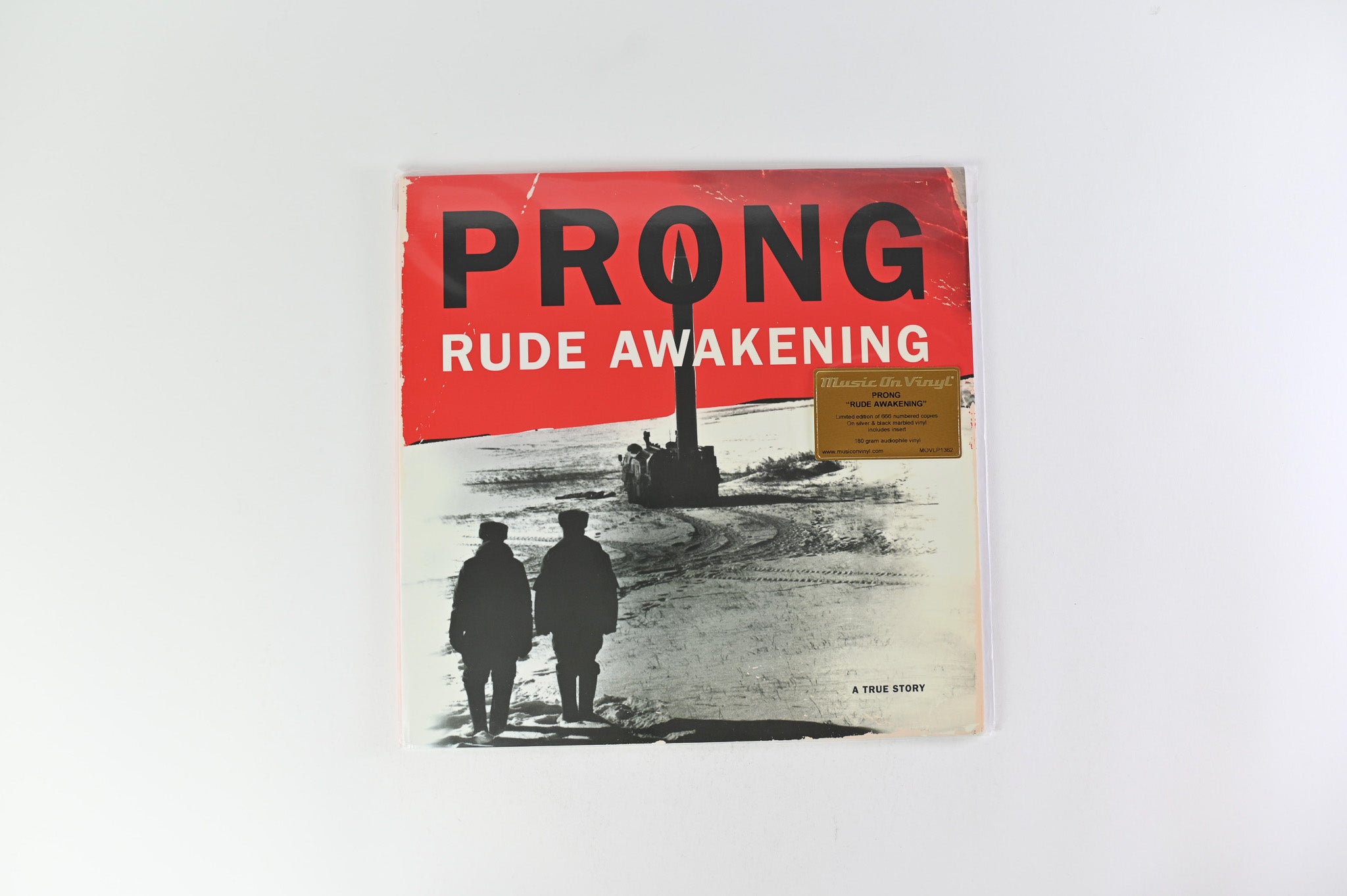 Prong - Rude Awakening Numbered Reissue on Music On Vinyl Silver & Black Marbled Vinyl