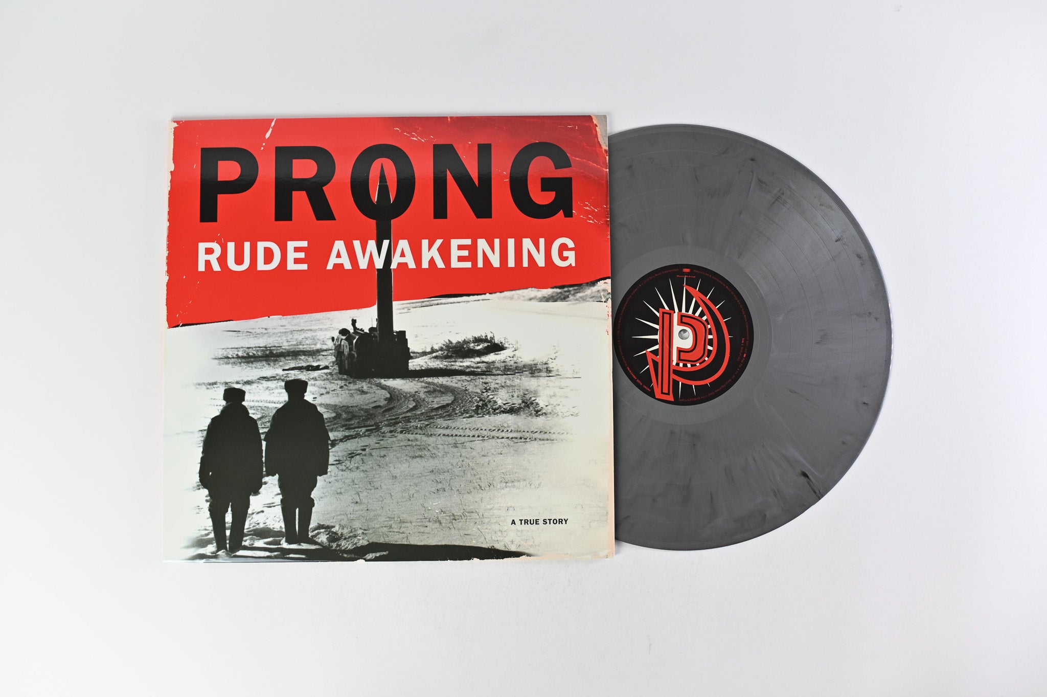 Prong - Rude Awakening Numbered Reissue on Music On Vinyl Silver & Black Marbled Vinyl