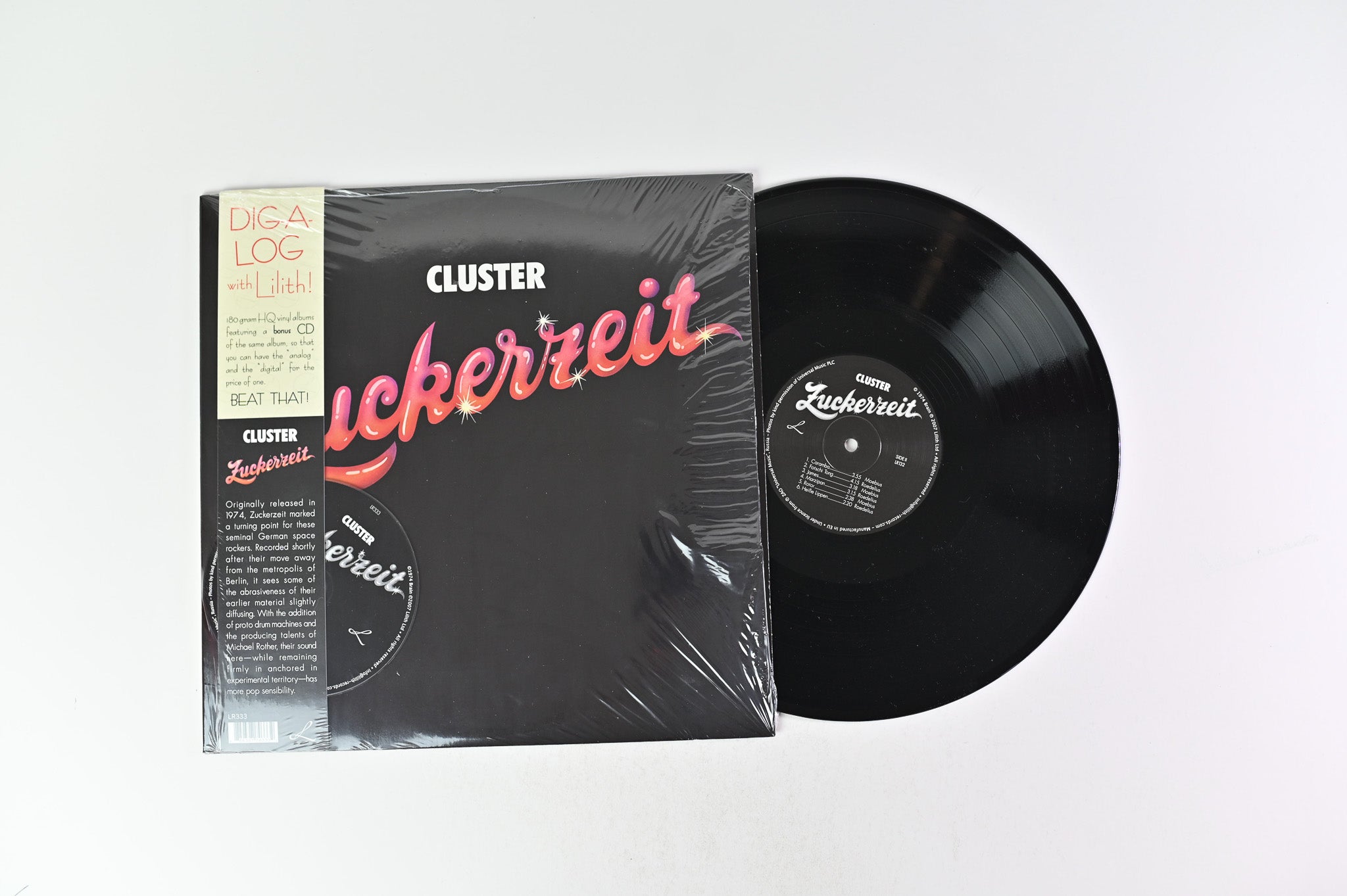 Cluster - Zuckerzeit on Lilith Reissue