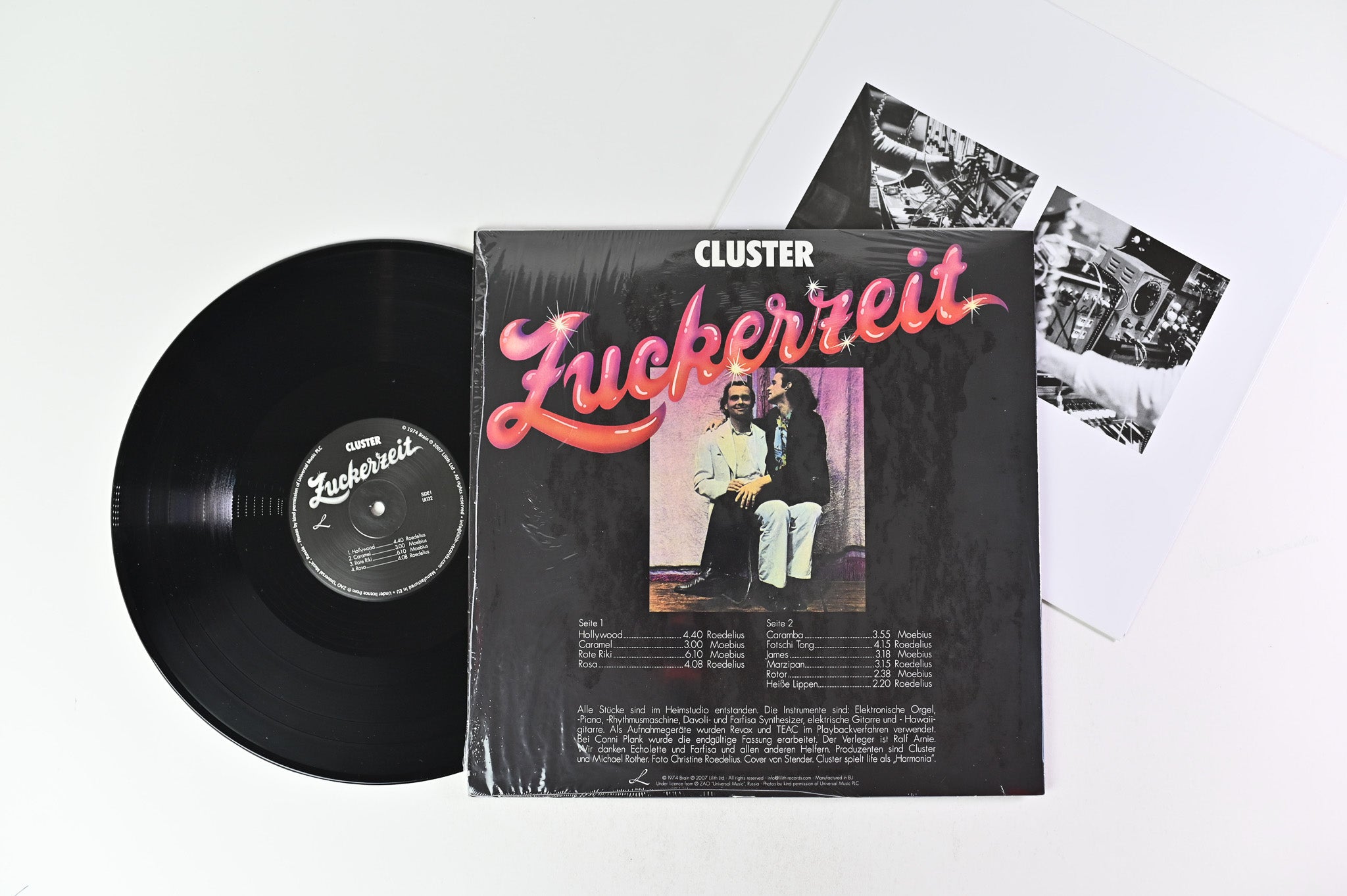 Cluster - Zuckerzeit on Lilith Reissue