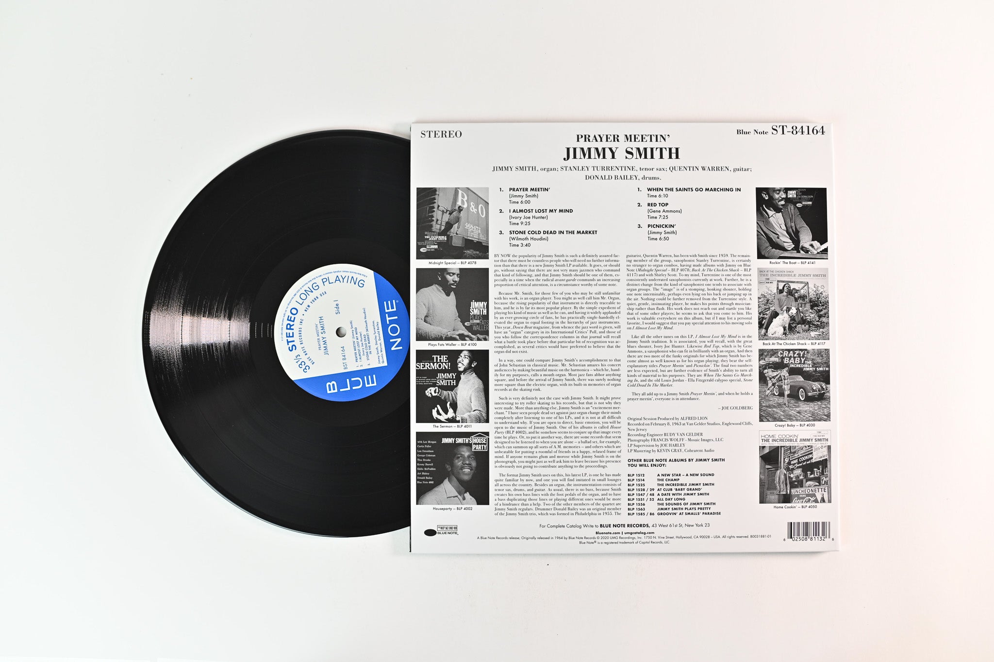 Jimmy Smith - Prayer Meetin' on Blue Note Tone Poet Series Reissue