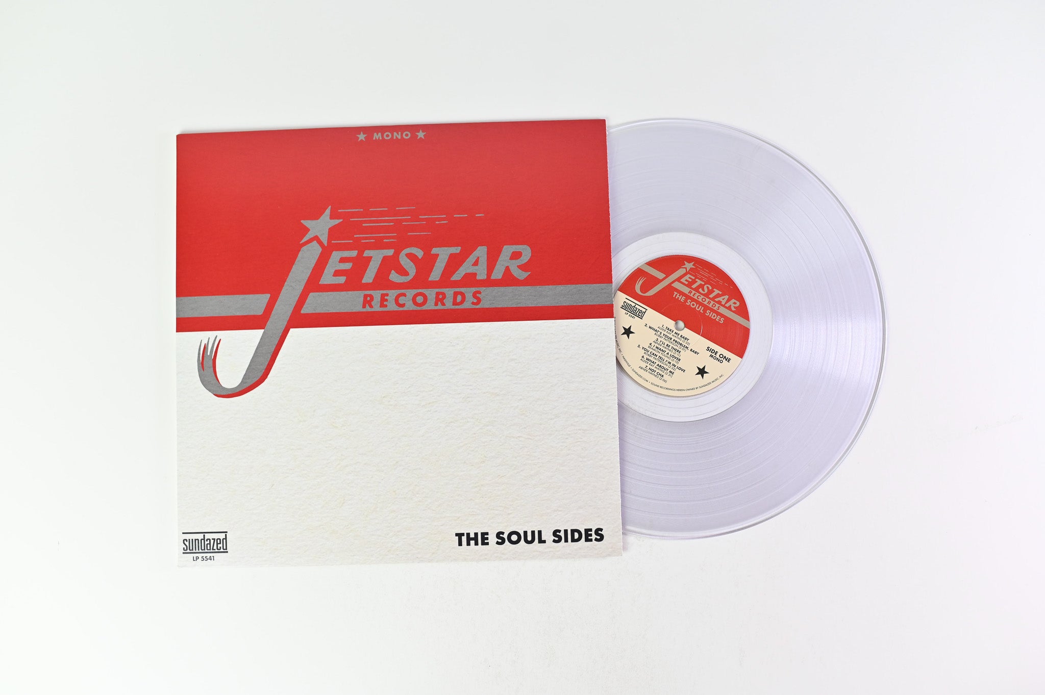 Various - Jetstar Records: The Soul Sides on Sundazed/Jetstar Records Clear Vinyl