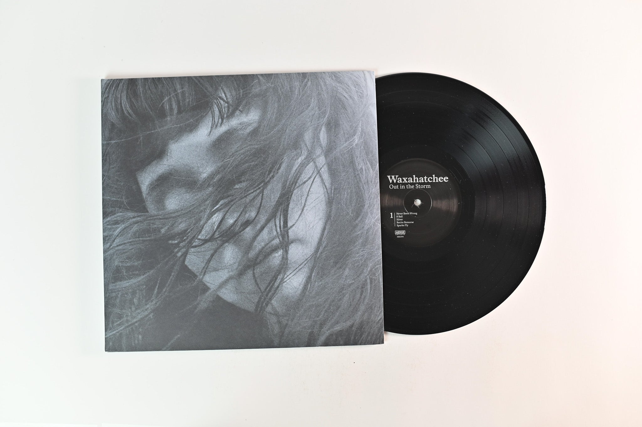 Waxahatchee - Out In The Storm on Merge Ltd  Black / White Cloud