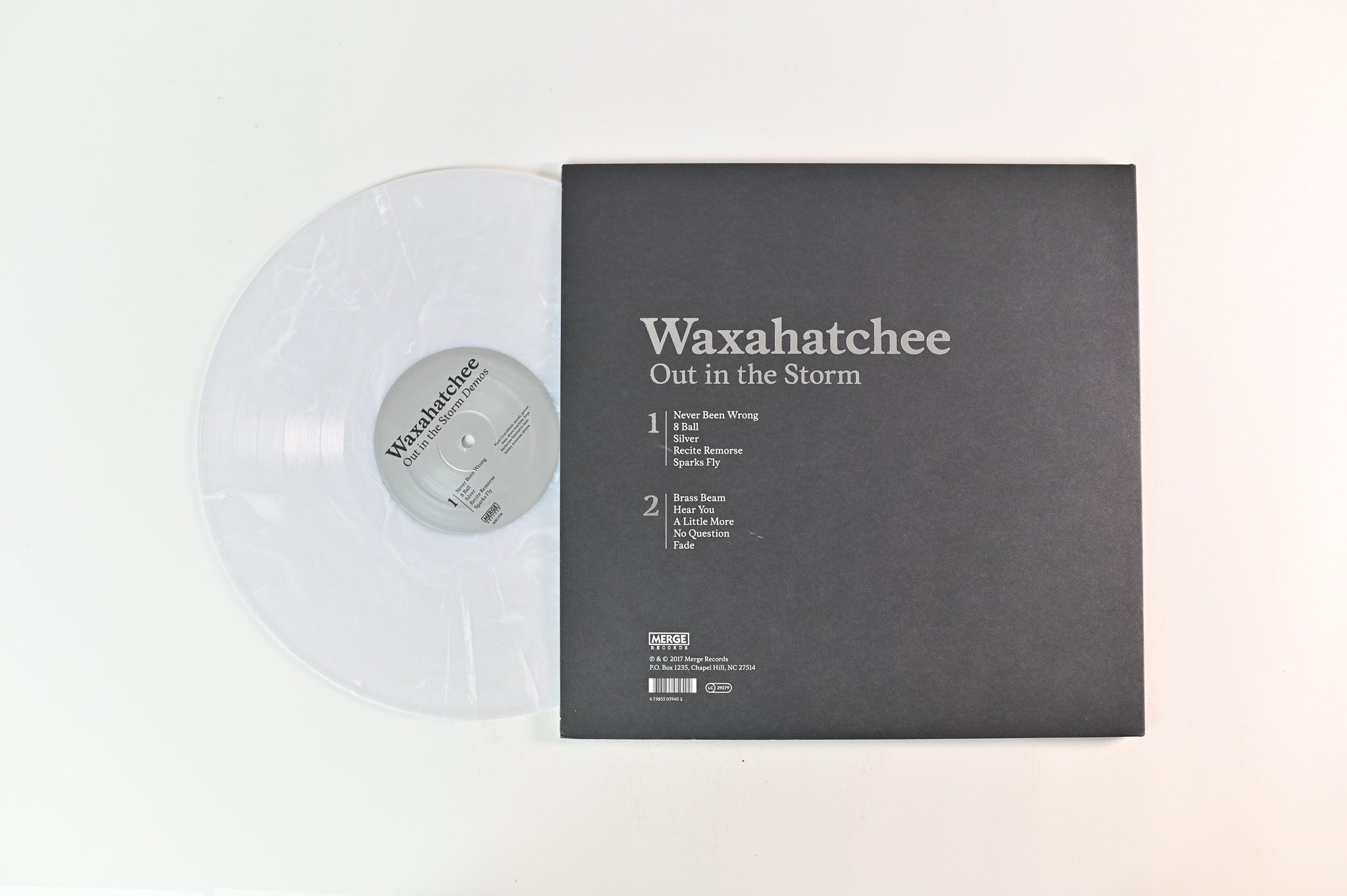 Waxahatchee - Out In The Storm on Merge Ltd  Black / White Cloud